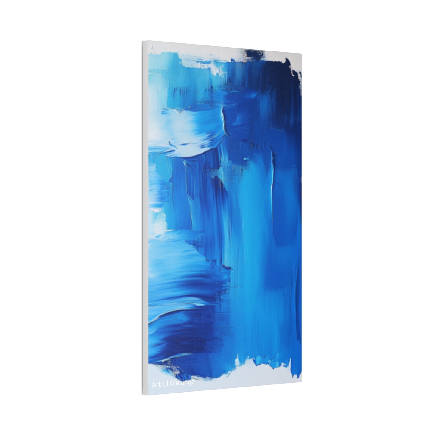 Acrylic Abstract Canvas Print - Richly Textured Artistry