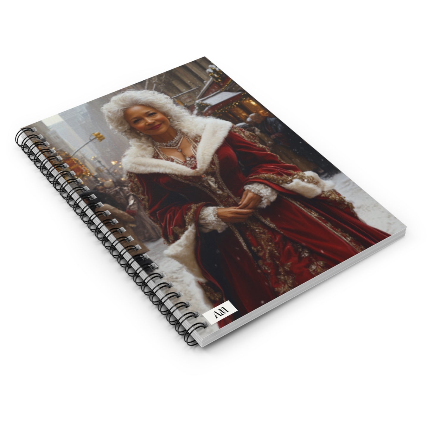 Majestic African American Claus Spiral Journal Collection ( Queen Claus 2)