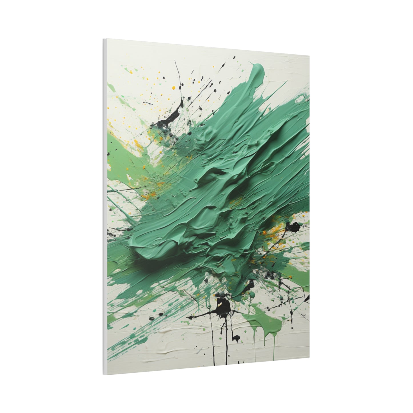 Acrylic Abstract Canvas Print - Richly Textured Artistry