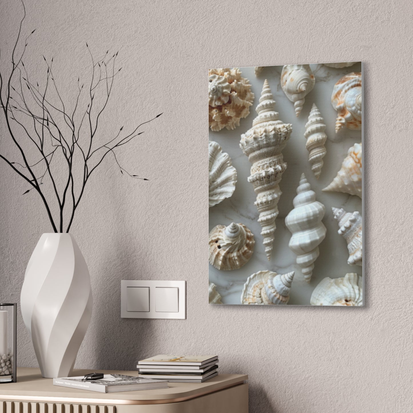 Seashell Serenity Canvas Print