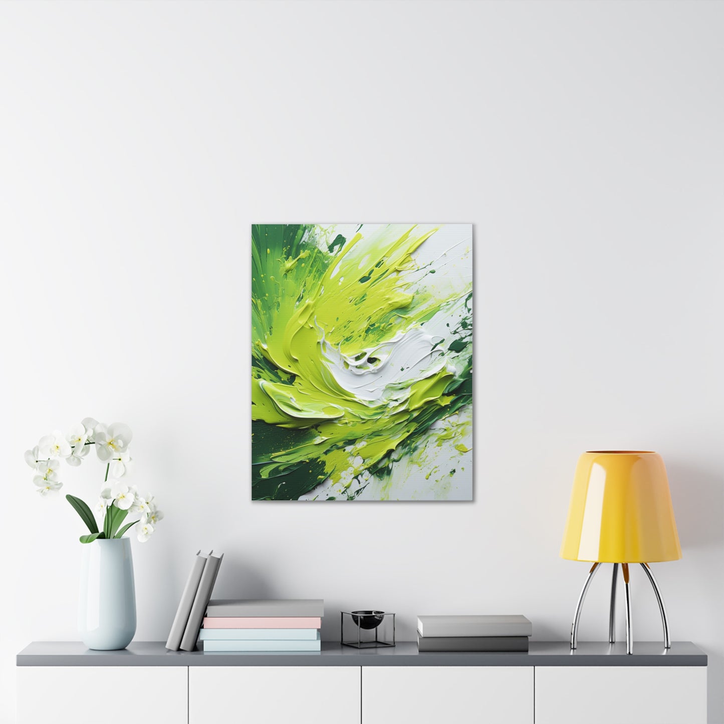 Acrylic Abstract Canvas Print - Richly Textured Artistry