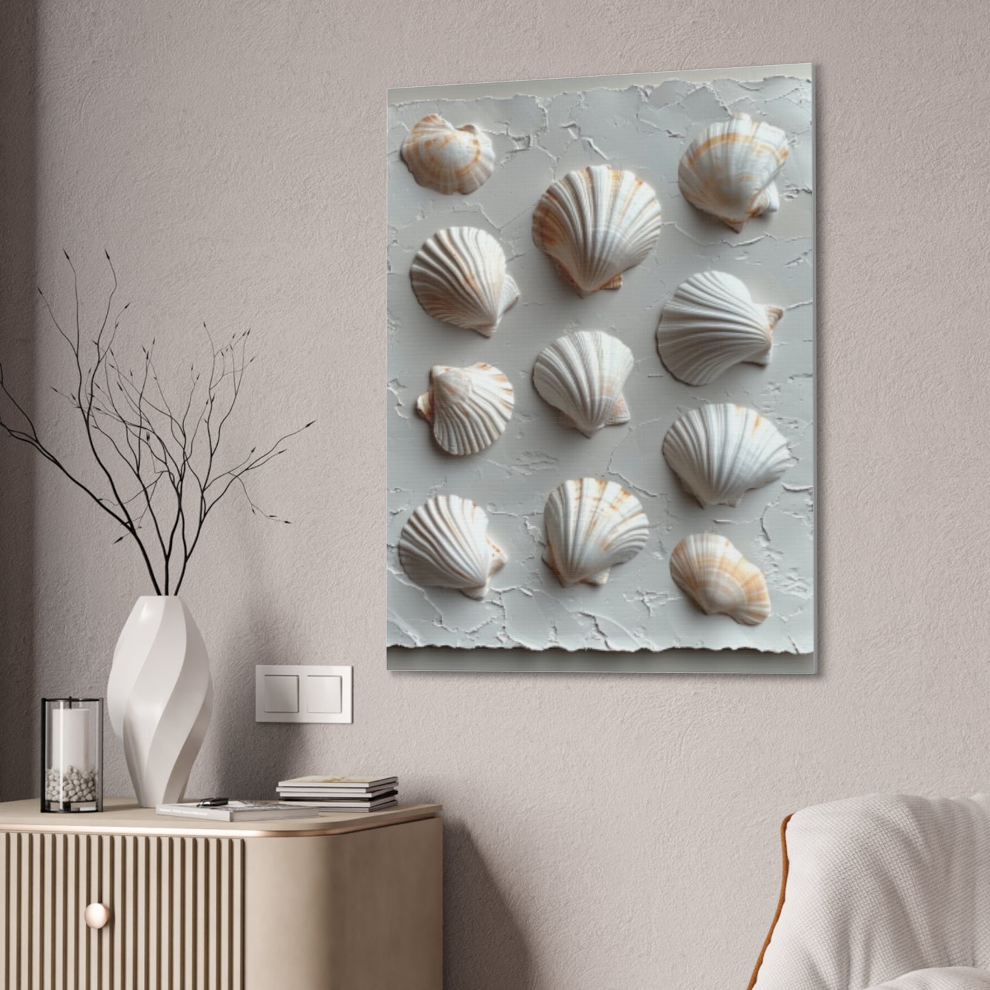 Seashell Serenity Canvas Print