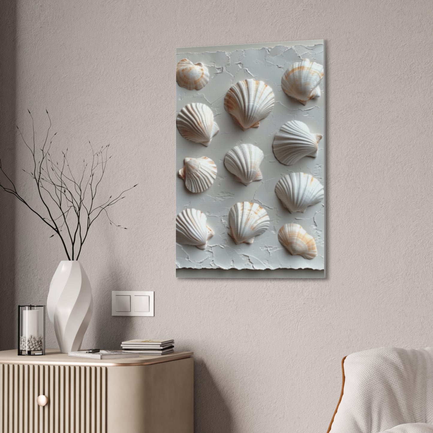 Seashell Serenity Canvas Print