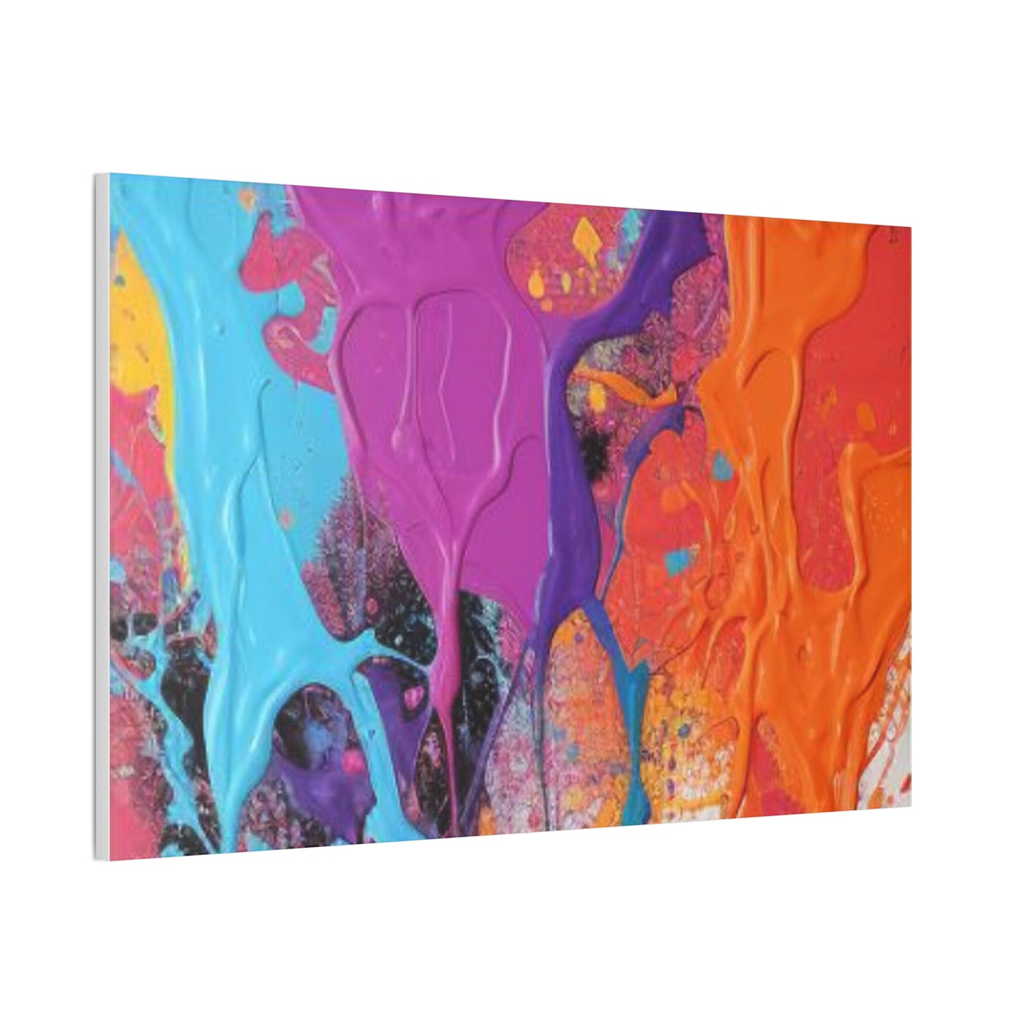 Primary Elegance: A Symphony of Sophistication Canvas Print