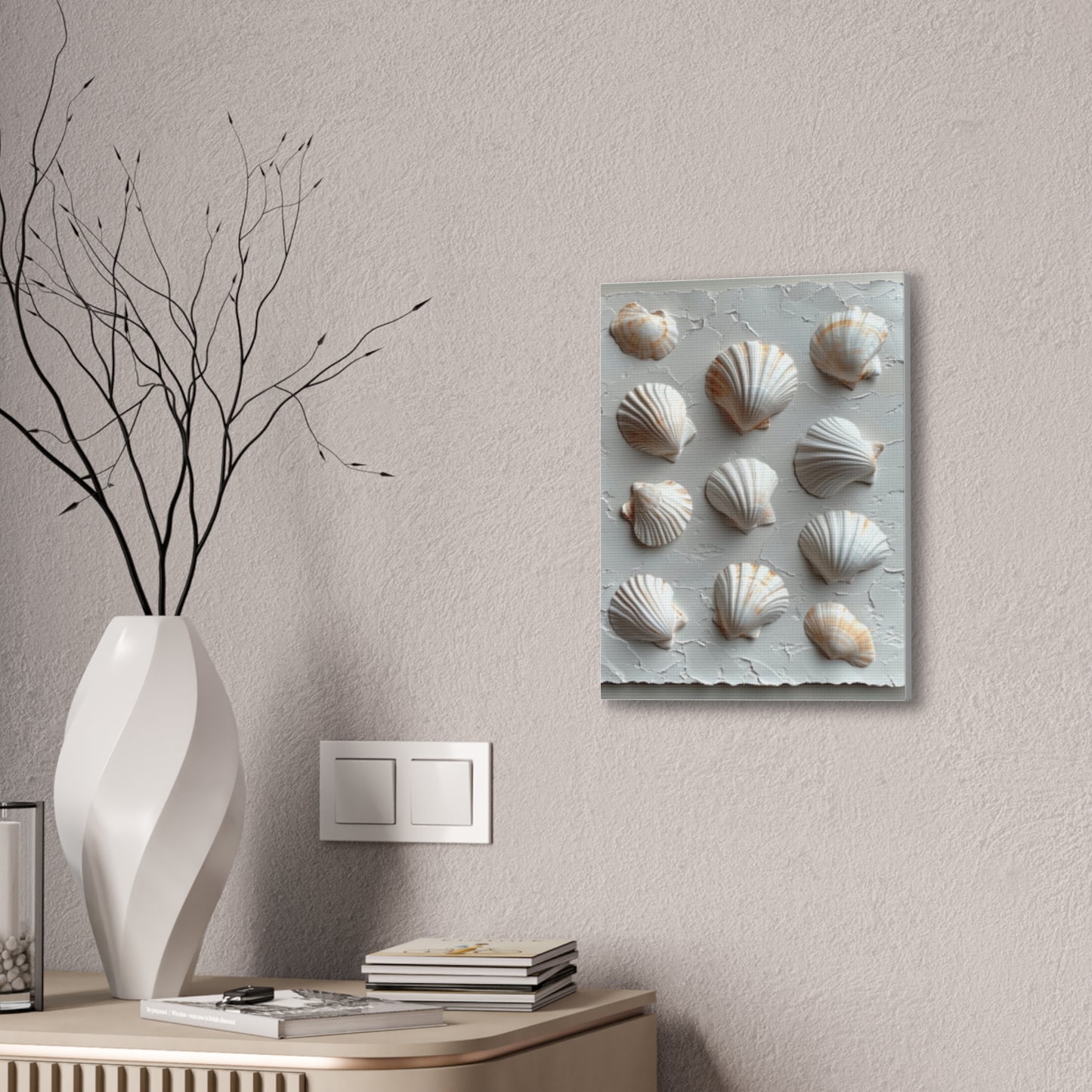 Seashell Serenity Canvas Print