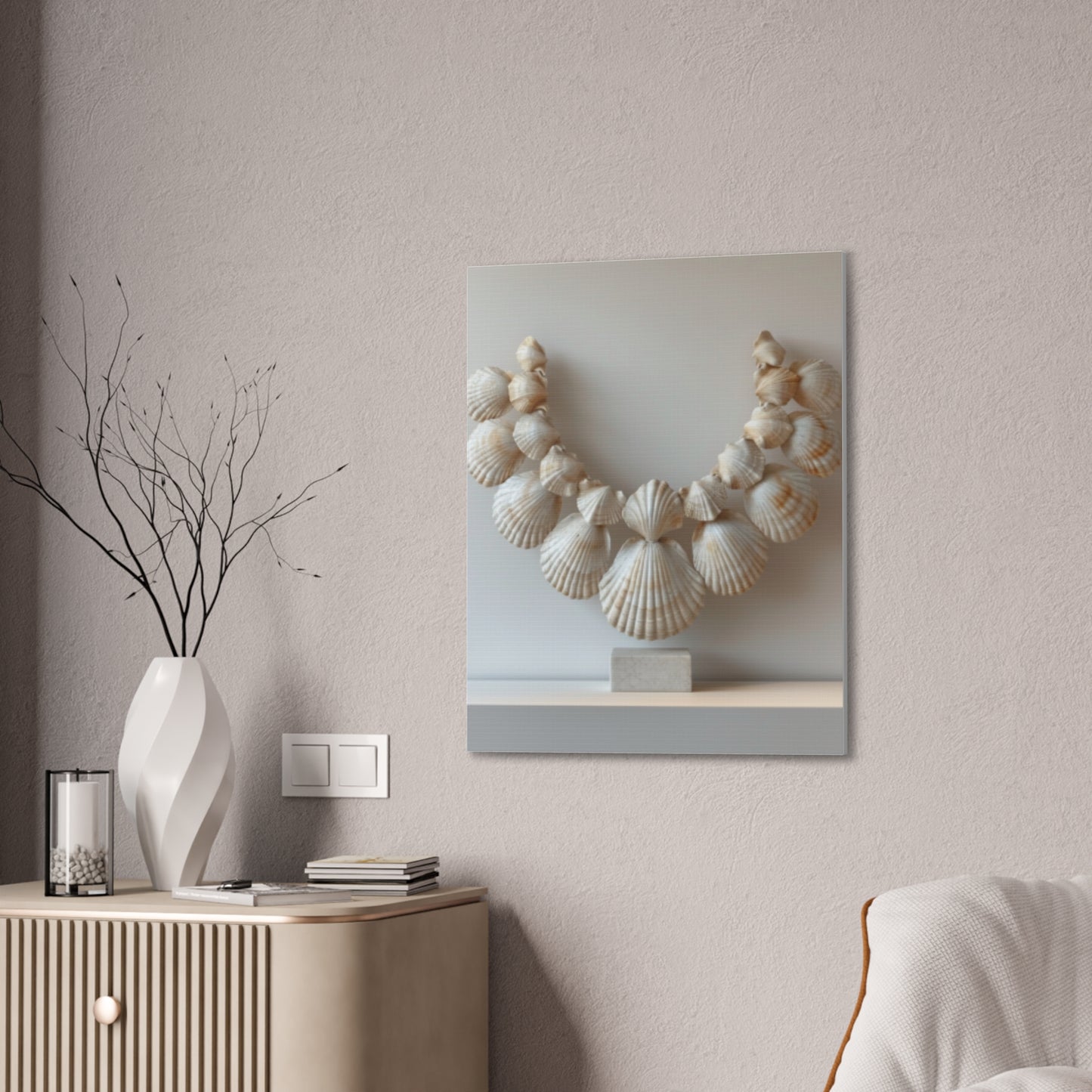 Seashell Serenity Canvas Print