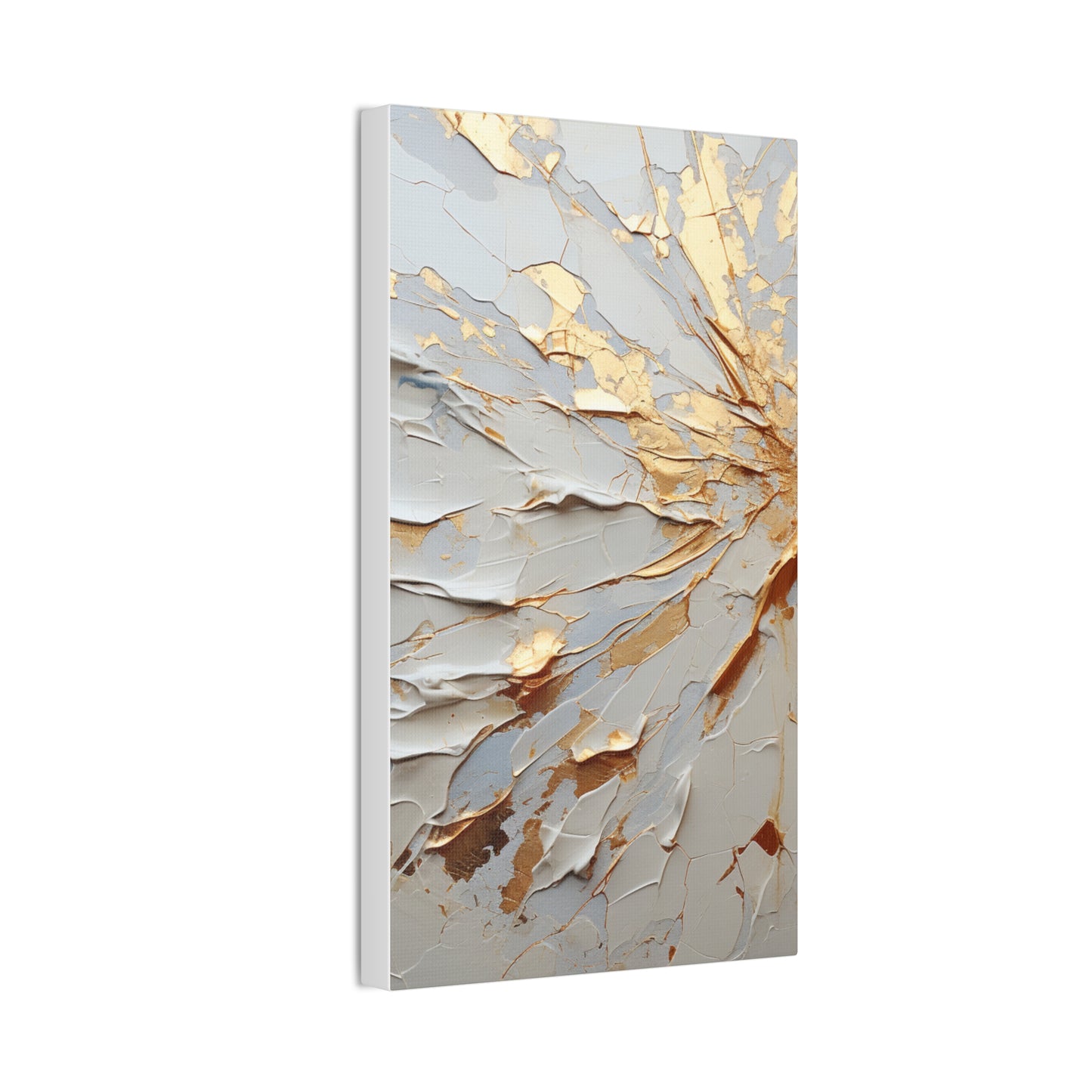 Acrylic Abstract Canvas Print - Richly Textured Artistry