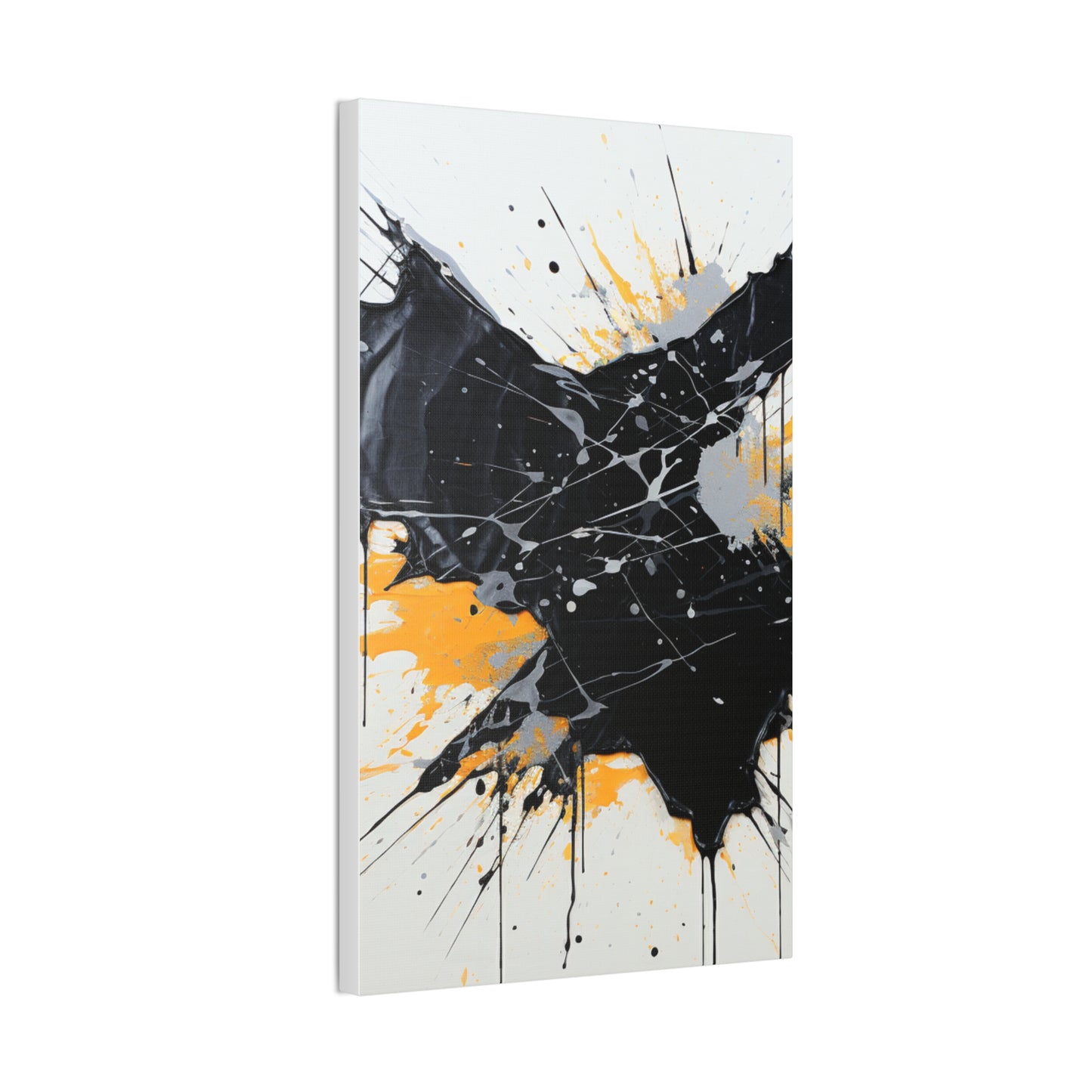 Acrylic Abstract Canvas Print - Richly Textured Artistry