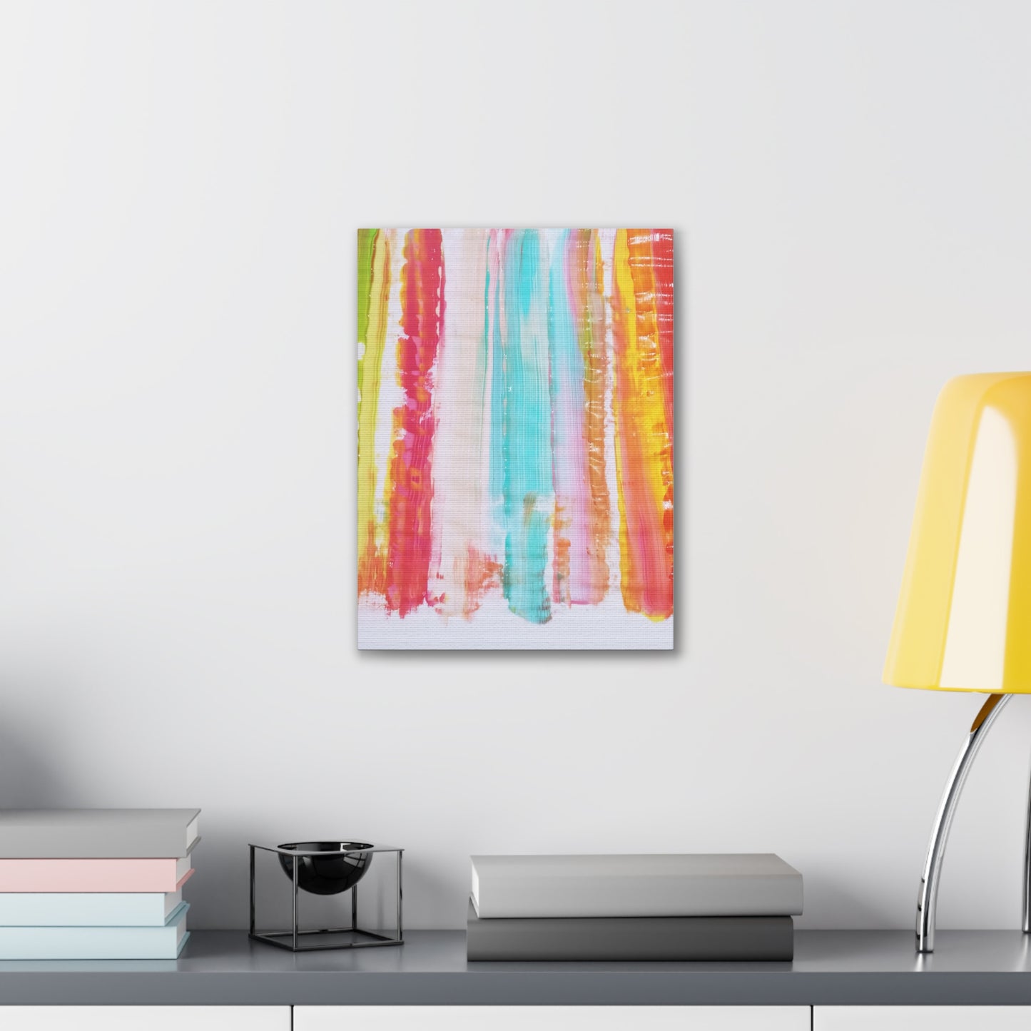 Primary Elegance: A Symphony of Sophistication Canvas Print