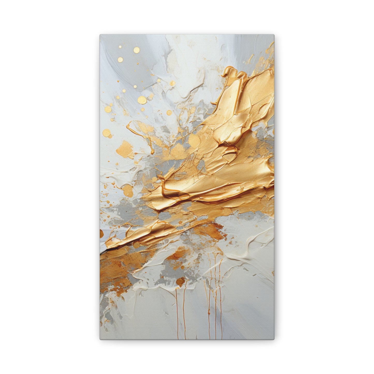 Acrylic Abstract Canvas Print - Richly Textured Artistry