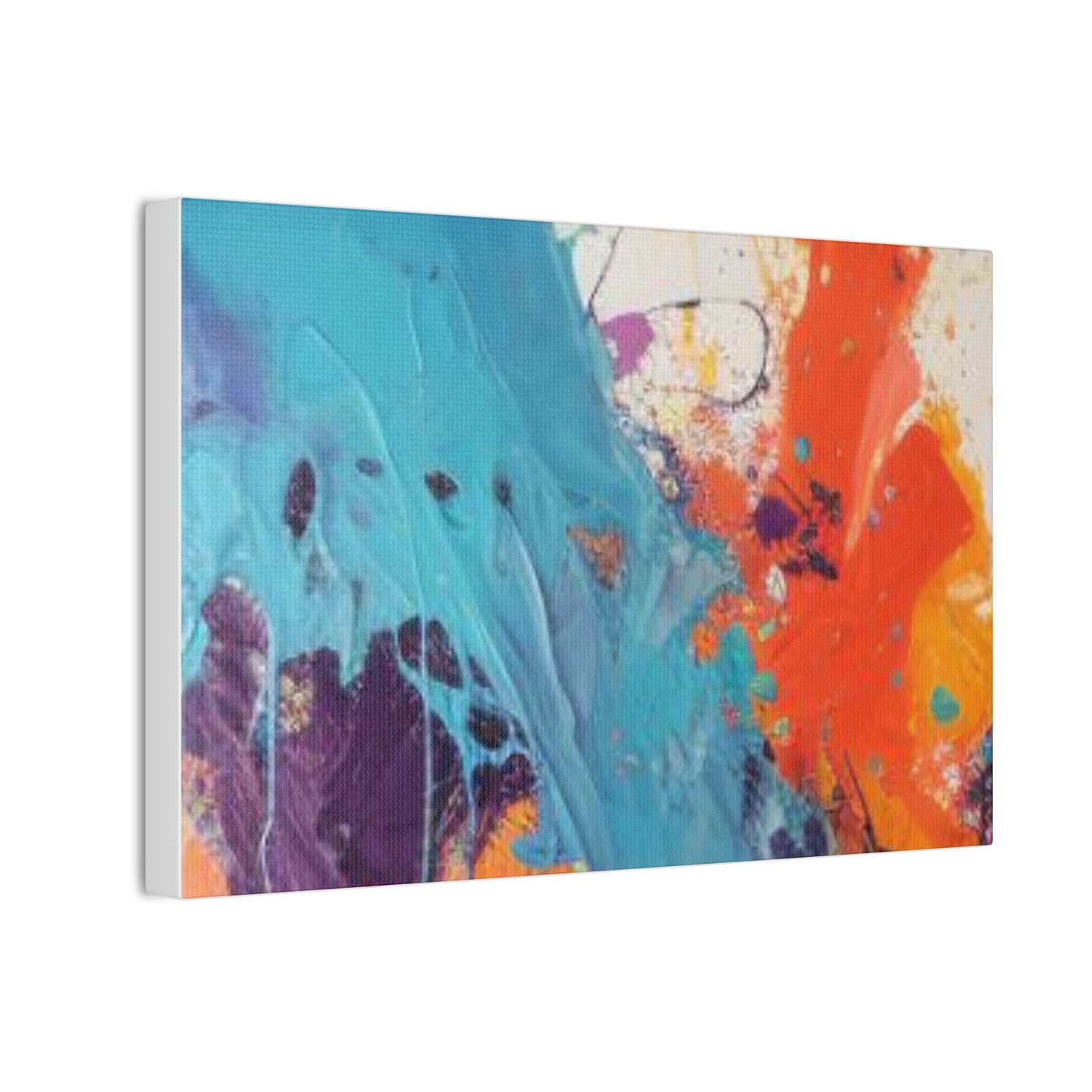 Primary Elegance: A Symphony of Sophistication Canvas Print