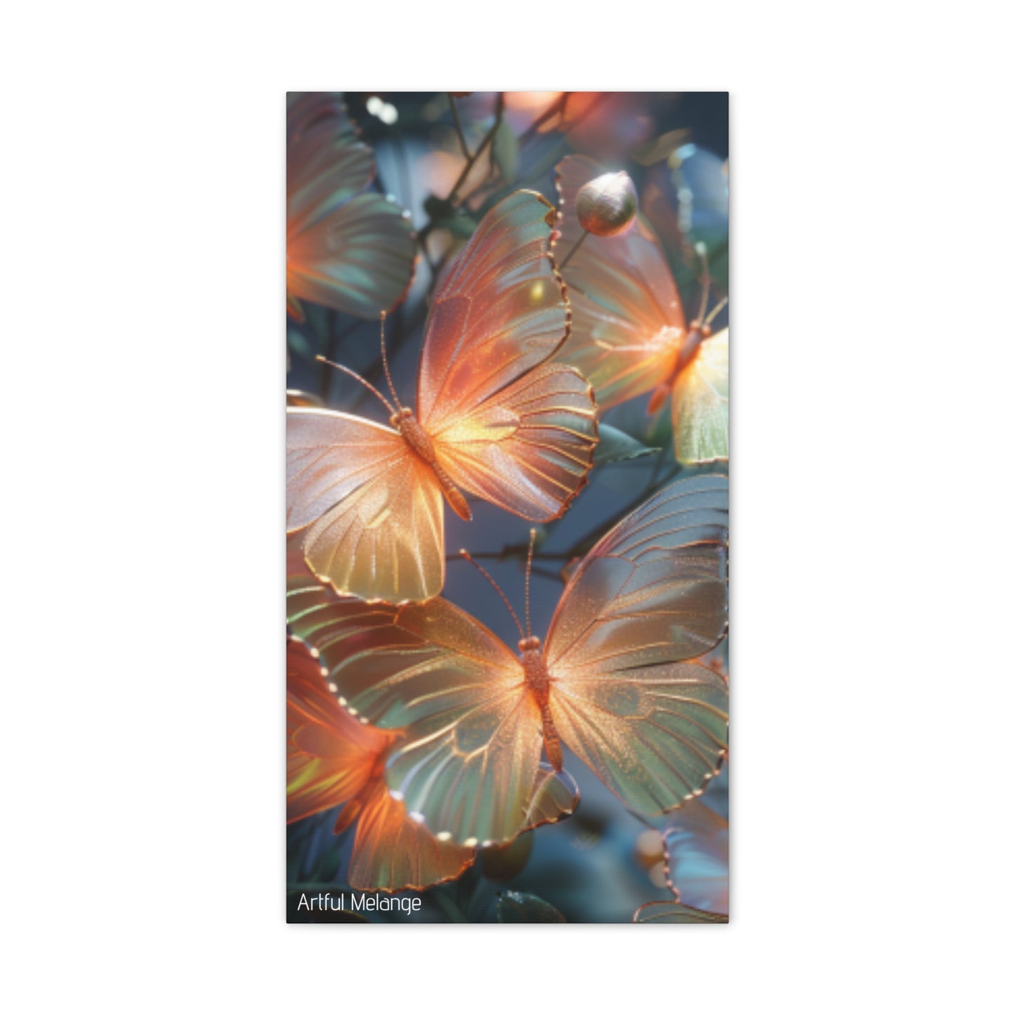 Fluttering Dreams: Butterfly Canvas Print Collection