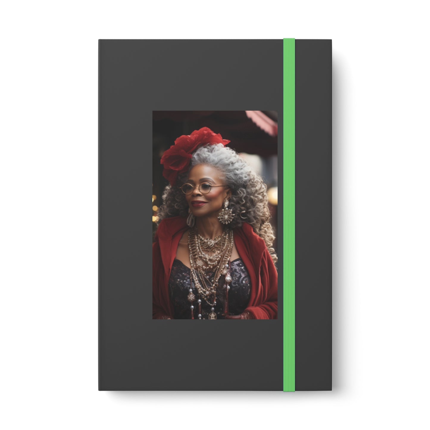 Queen Claus Cover Color Contrast Hardback Journal