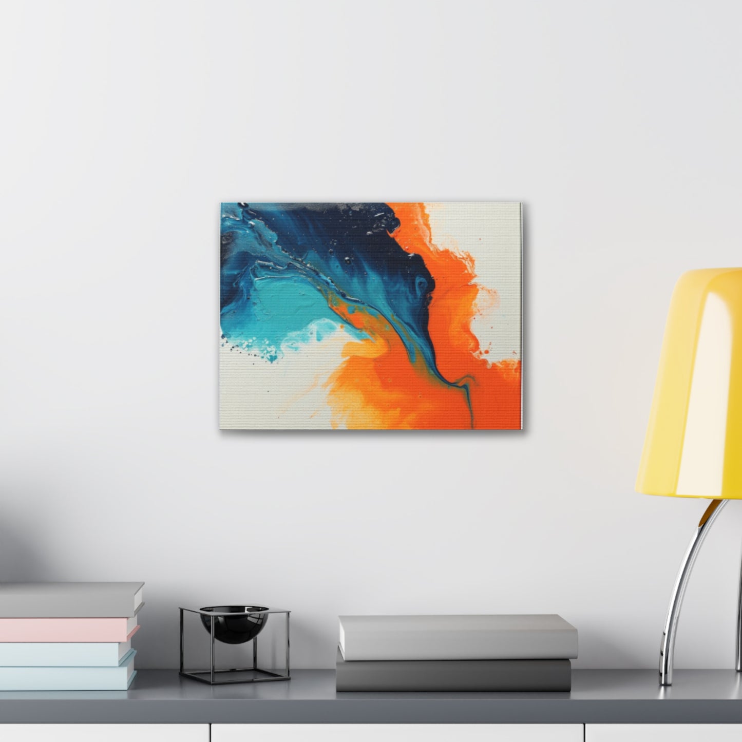 Primary Elegance: A Symphony of Sophistication Canvas Print