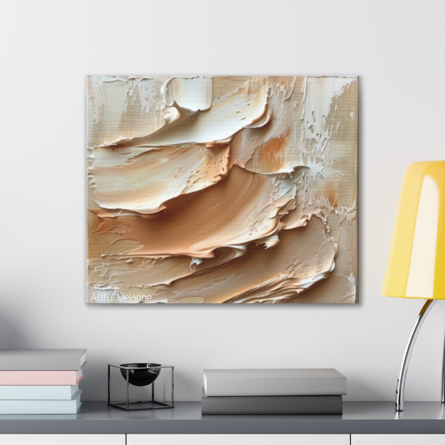 Primary Elegance: A Symphony of Sophistication Canvas Print