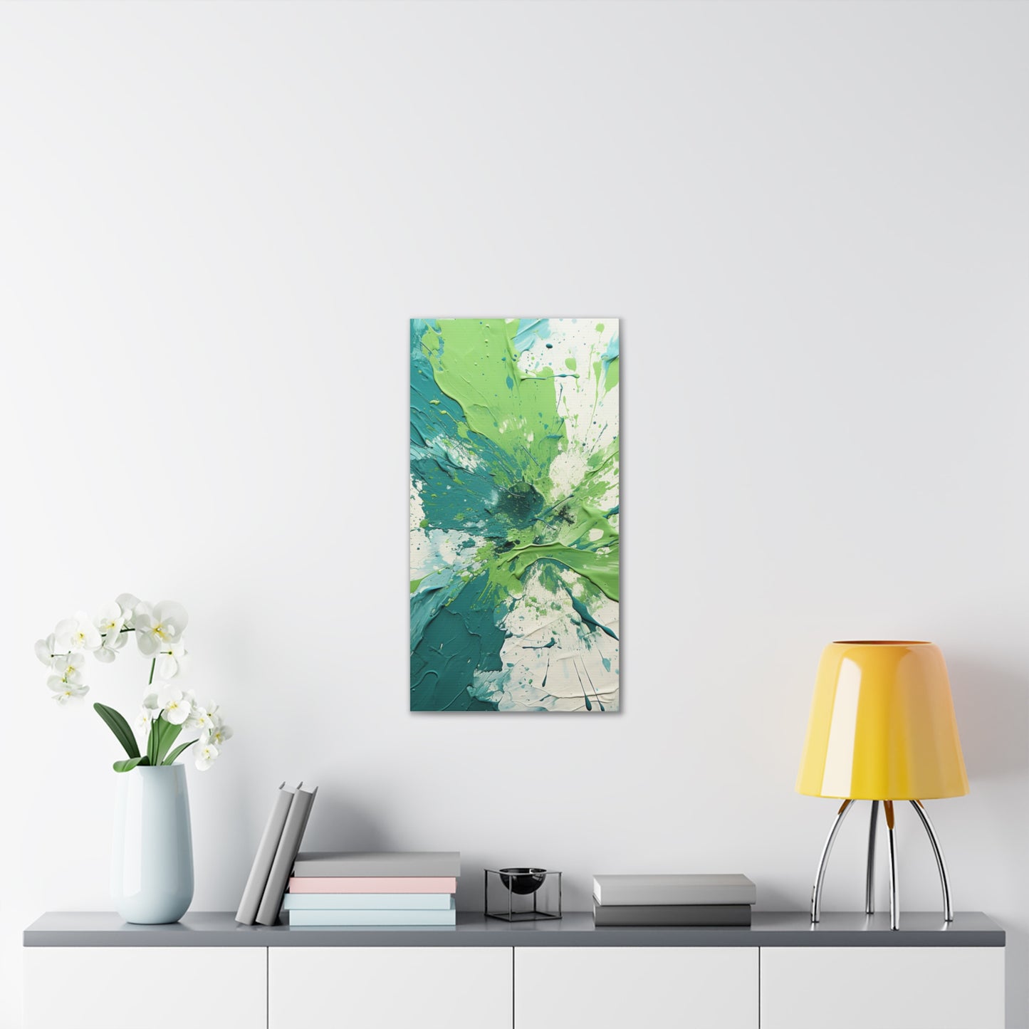 Acrylic Abstract Canvas Print - Richly Textured Artistry