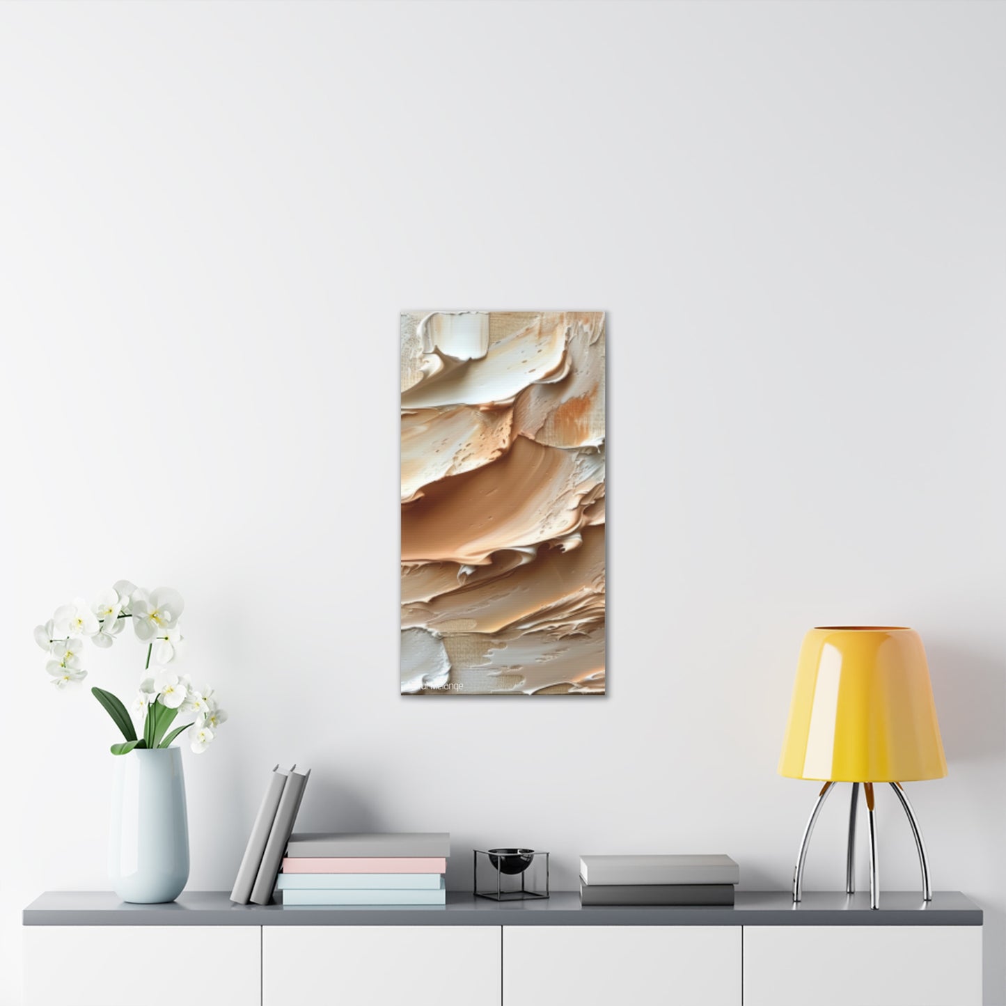 Primary Elegance: A Symphony of Sophistication Canvas Print