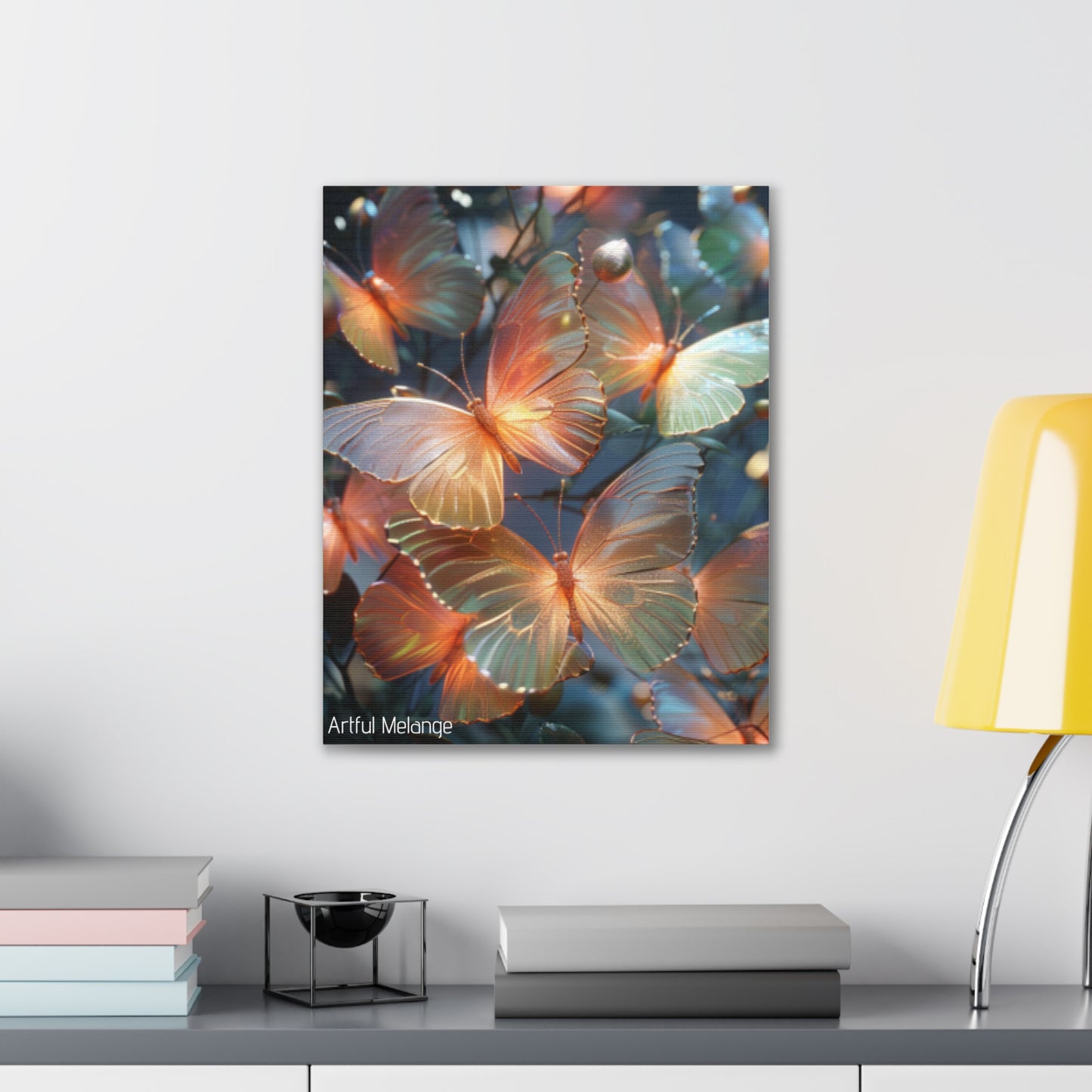 Fluttering Dreams: Butterfly Canvas Print Collection