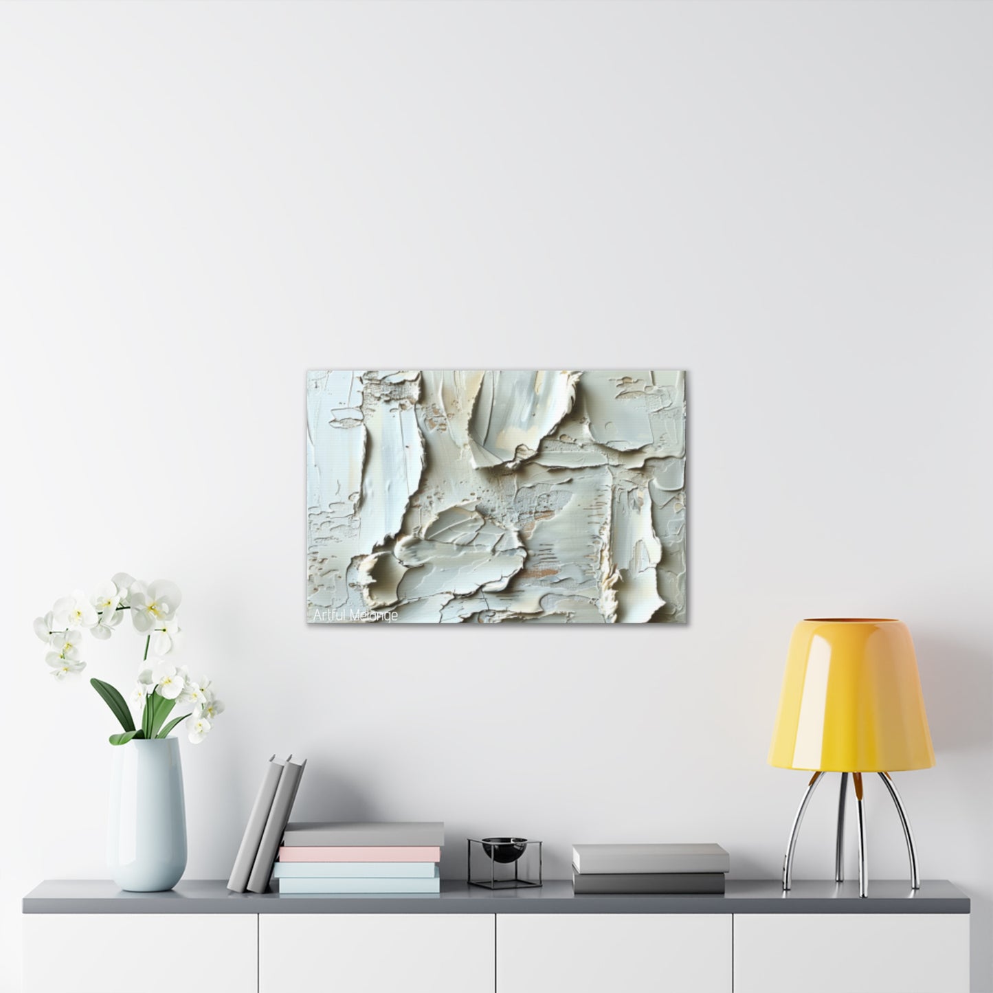 Primary Elegance: A Symphony of Sophistication Canvas Print