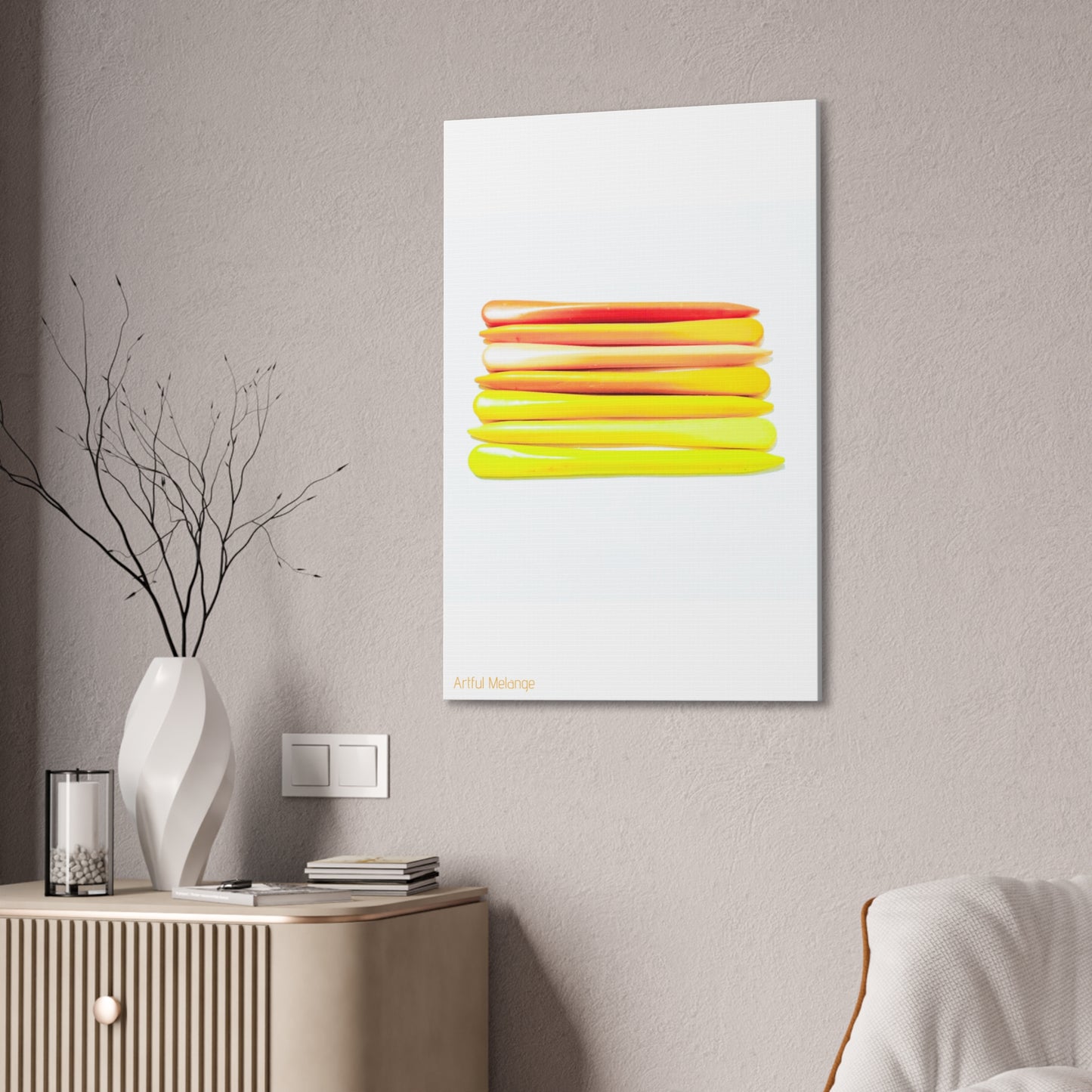 Spectrum Stacks: A Colorful Daydream in Posters and Canvas Prints