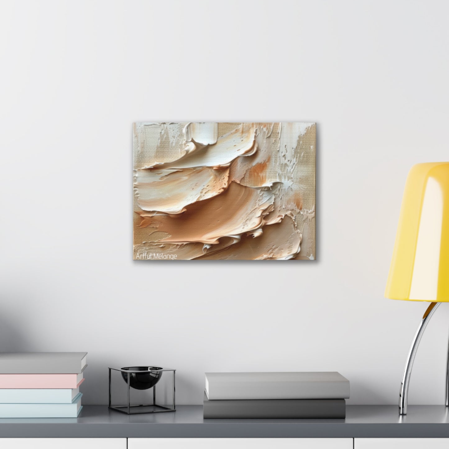 Primary Elegance: A Symphony of Sophistication Canvas Print