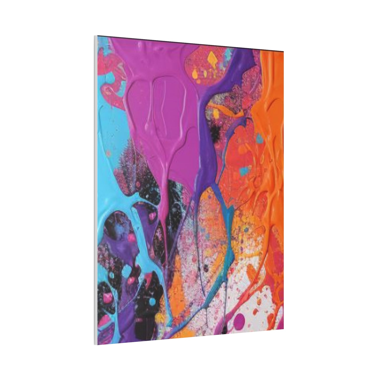 Primary Elegance: A Symphony of Sophistication Canvas Print