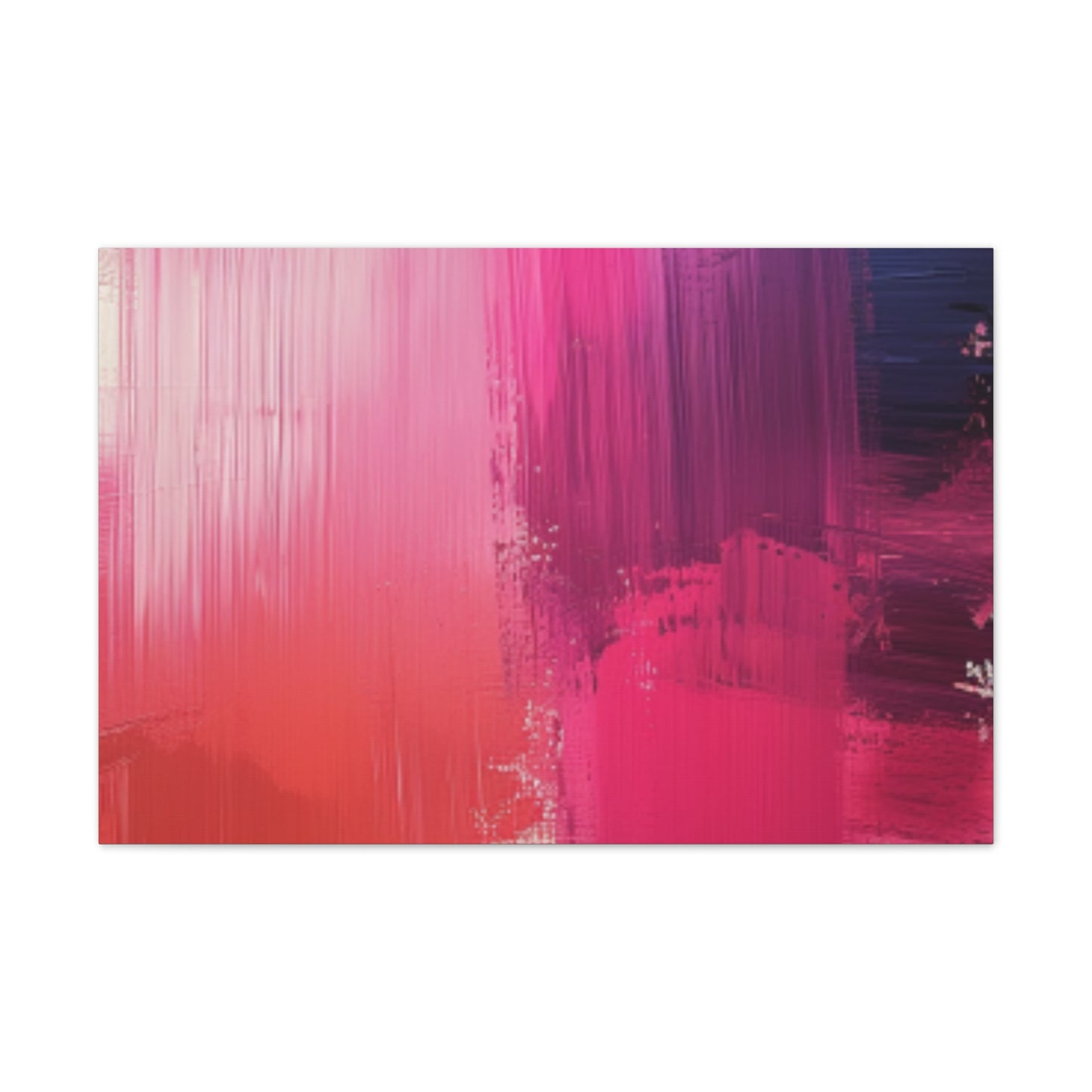 In The Pink: A Symphony of Sophistication Canvas Print