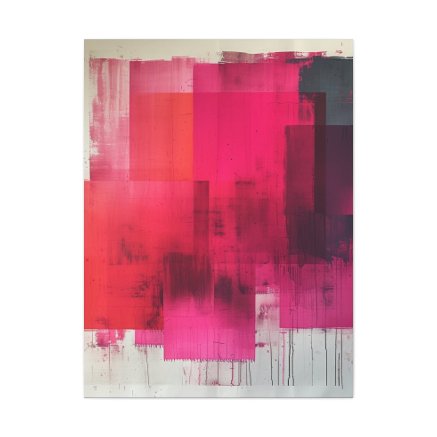 In The Pink: A Symphony of Sophistication Canvas Print