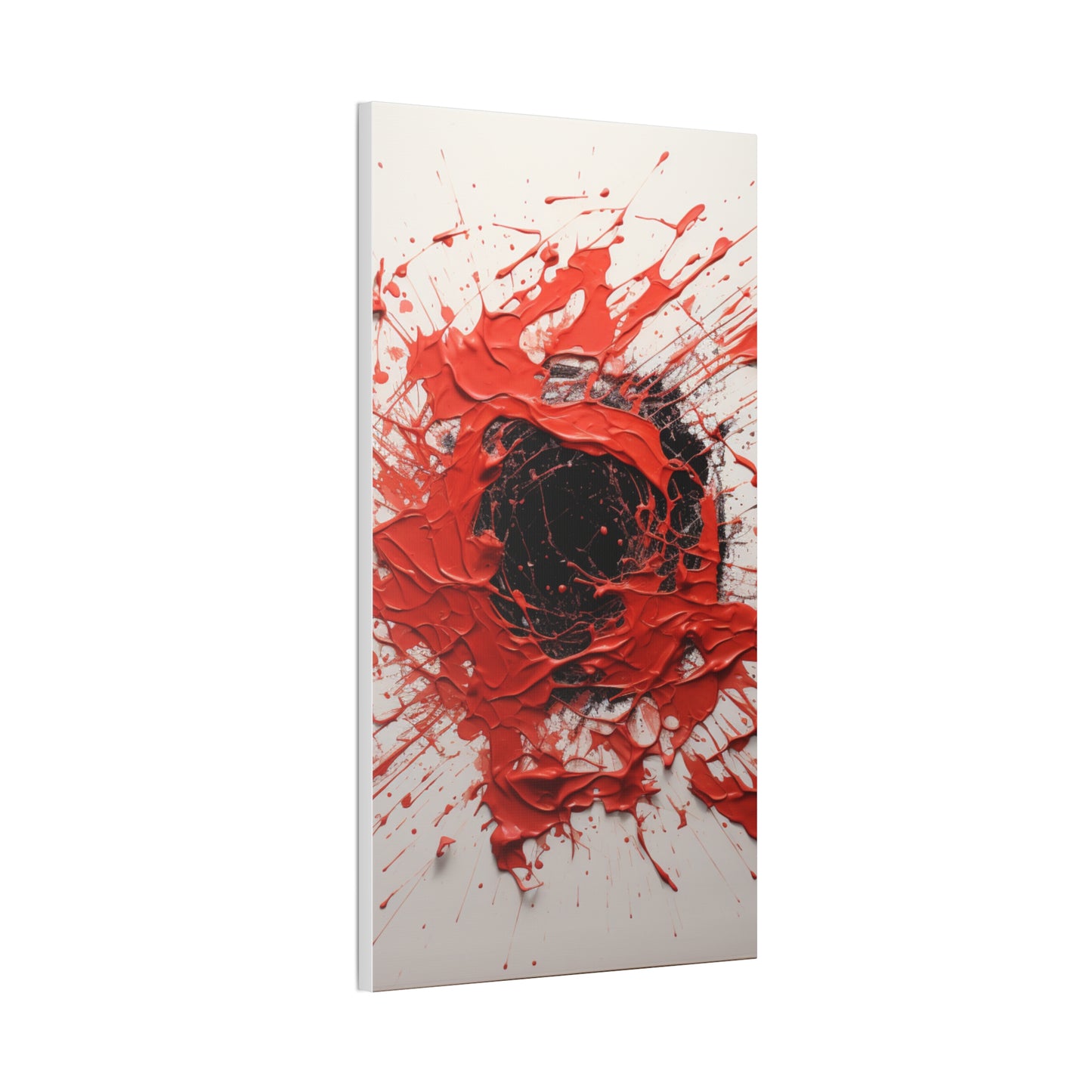 Acrylic Abstract Canvas Print - Richly Textured Artistry