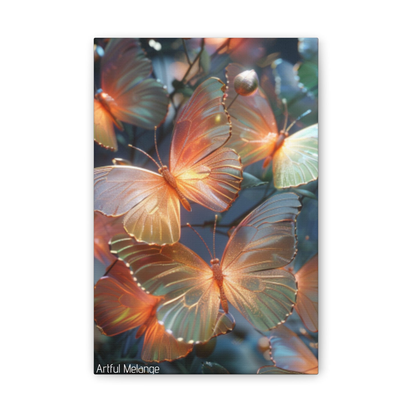 Fluttering Dreams: Butterfly Canvas Print Collection