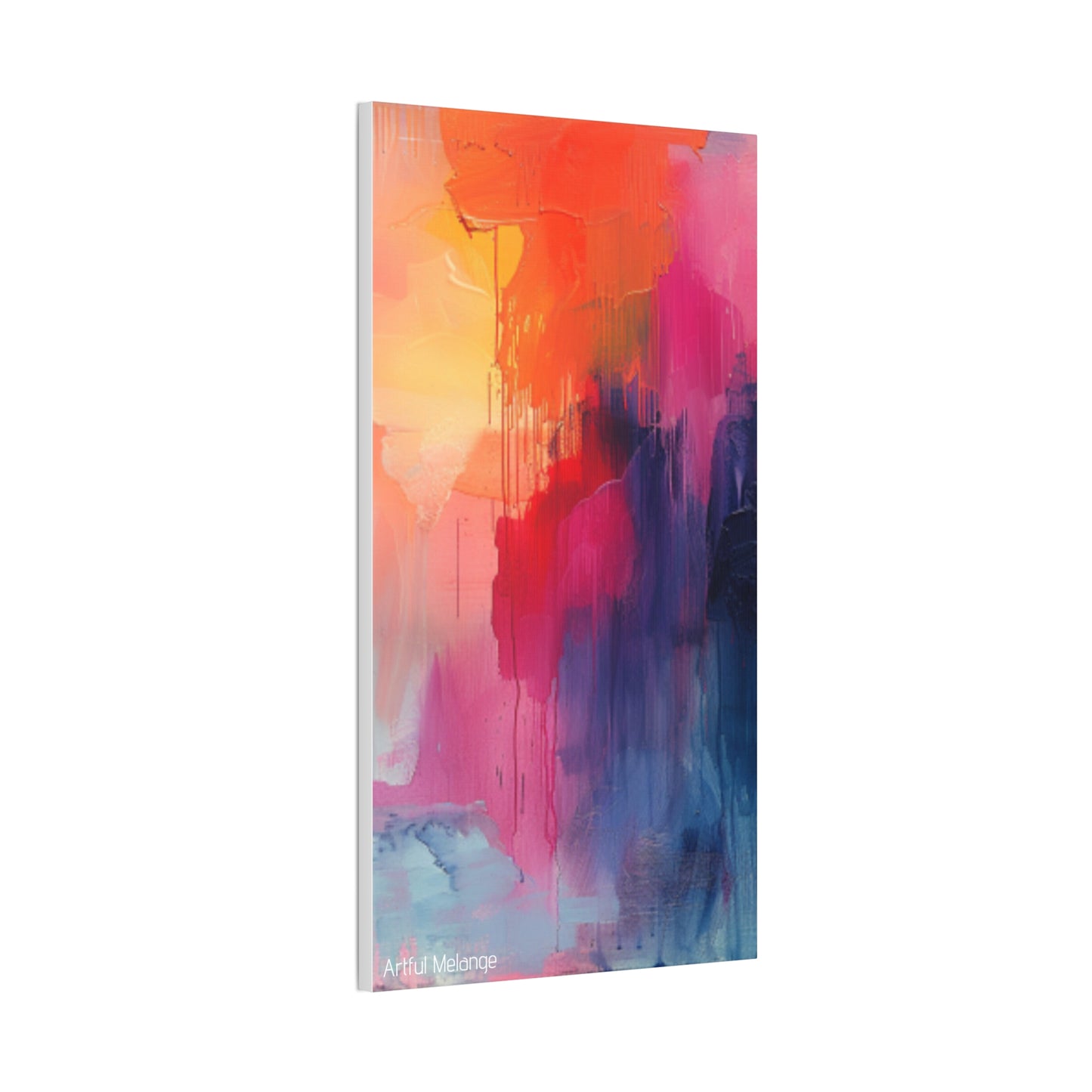 Primary Elegance: A Symphony of Sophistication Canvas Print