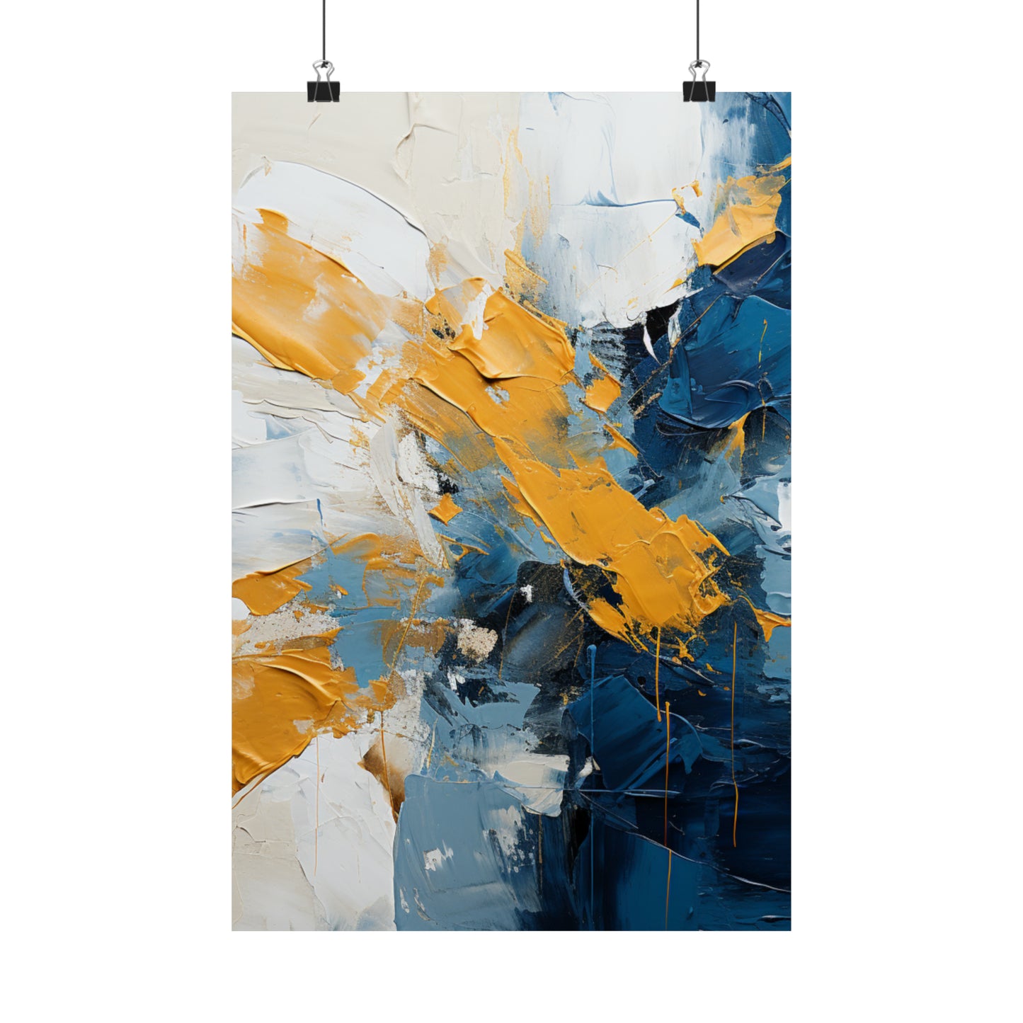 Radiant Harmony Matte Vertical Canvas Poster