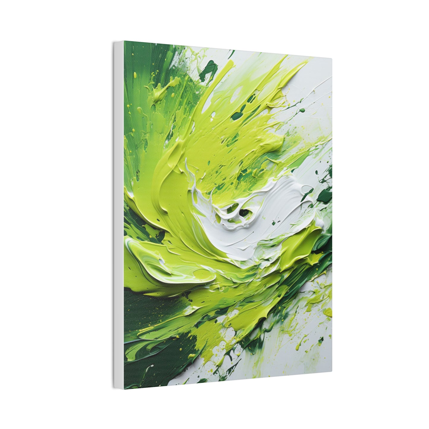 Acrylic Abstract Canvas Print - Richly Textured Artistry