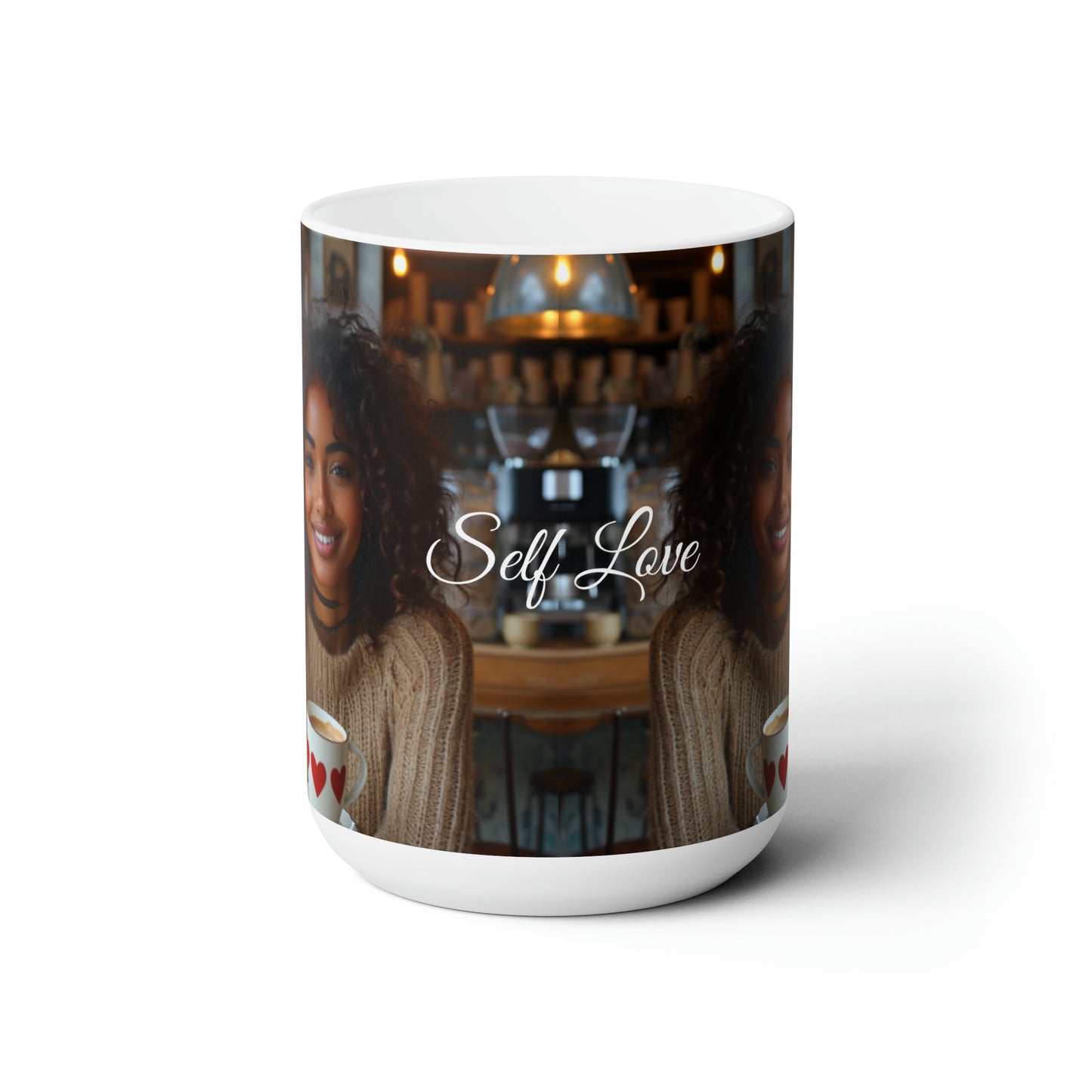 Empower Her Essence - Self Love Ceramic Mug Collection-15oz