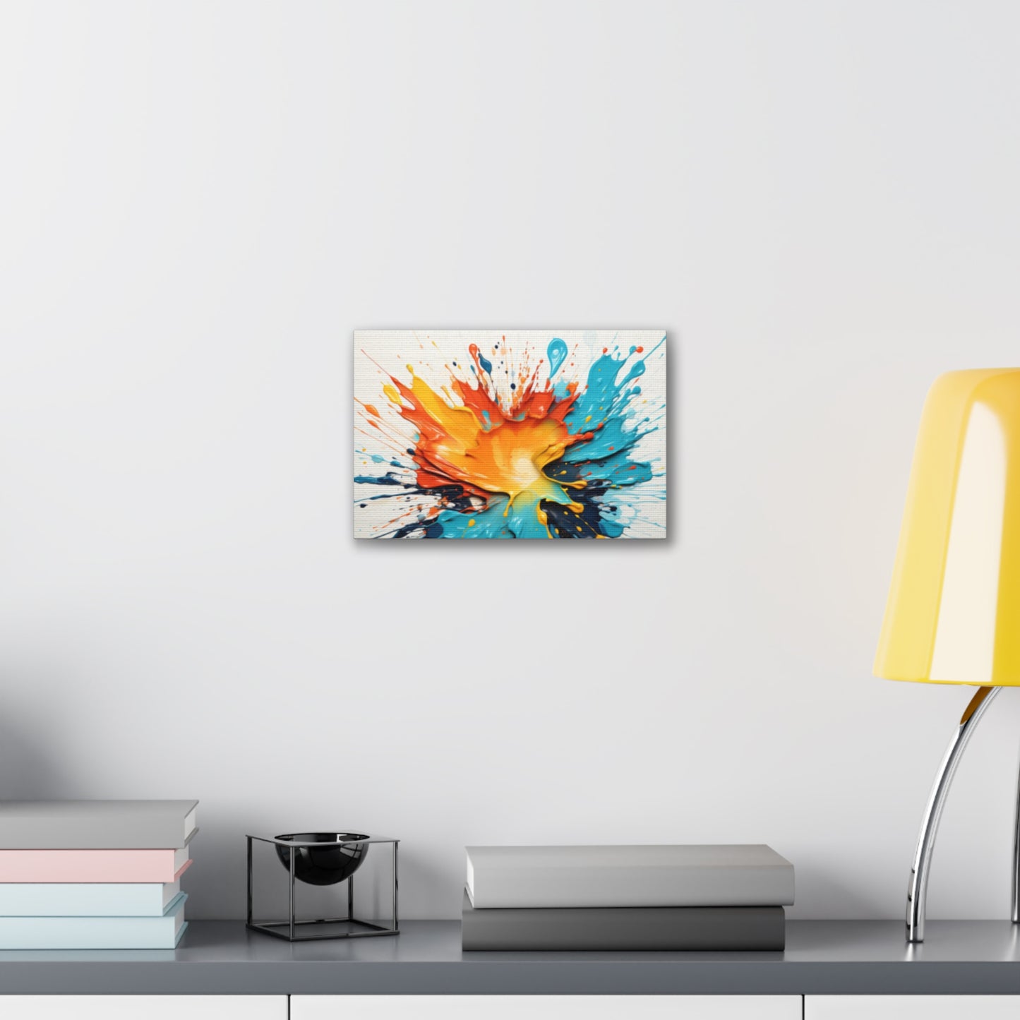 Primary Elegance: A Symphony of Sophistication Canvas Print