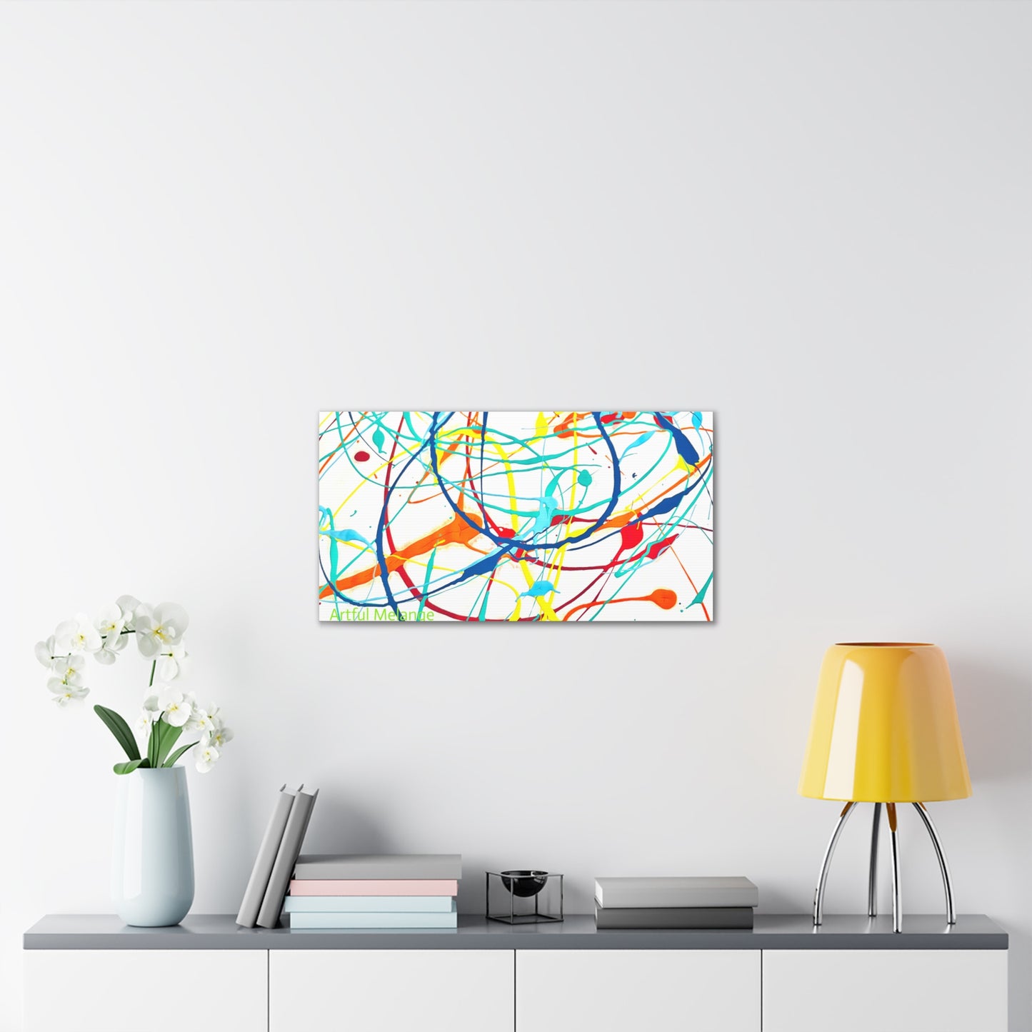 Acrylic Abstract Canvas Print - Richly Textured Artistry