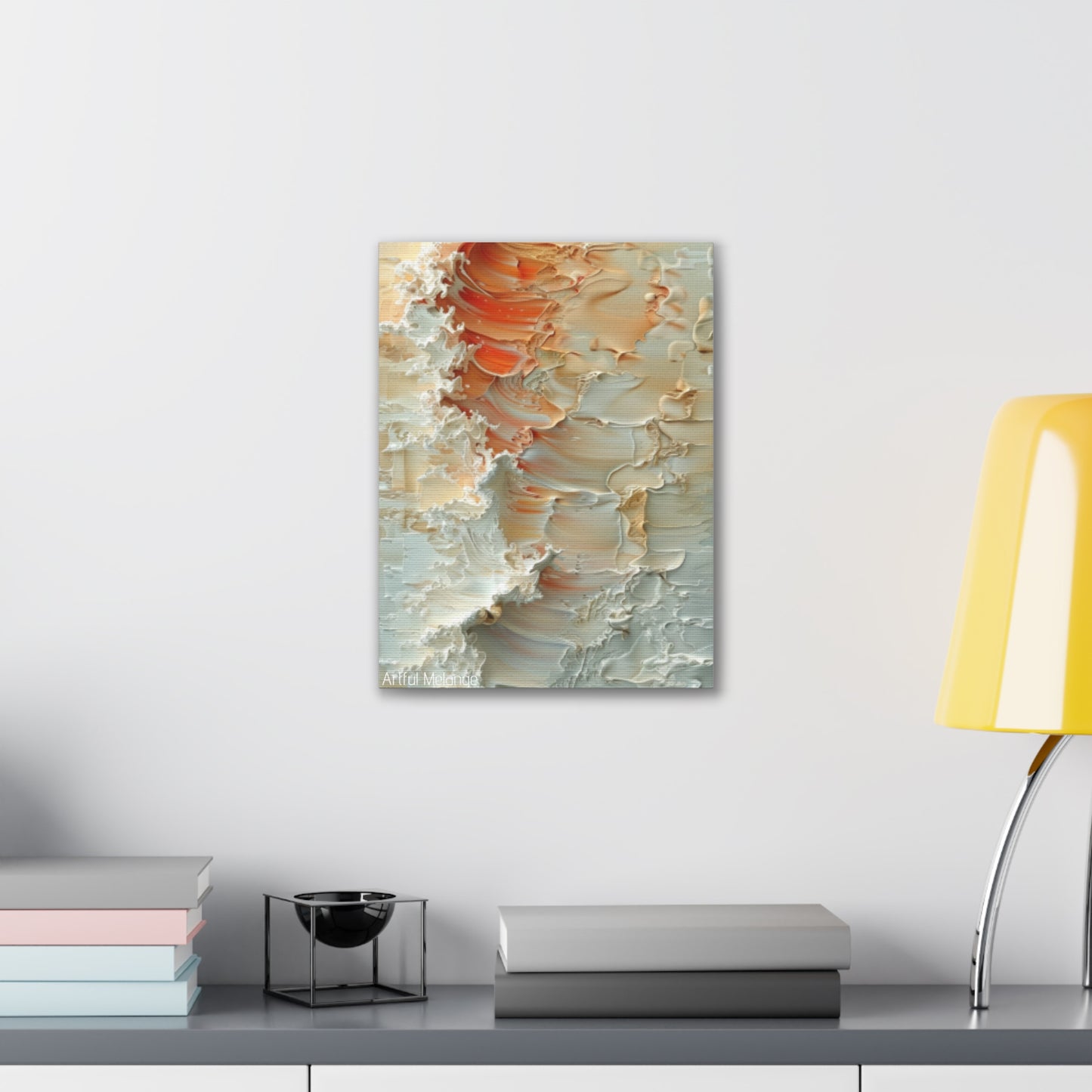 Primary Elegance: A Symphony of Sophistication Canvas Print