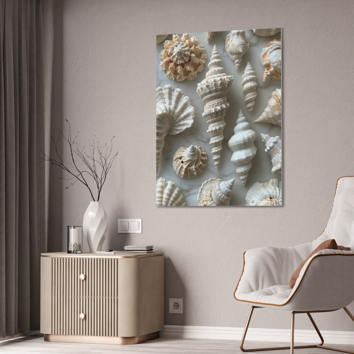 Seashell Serenity Canvas Print