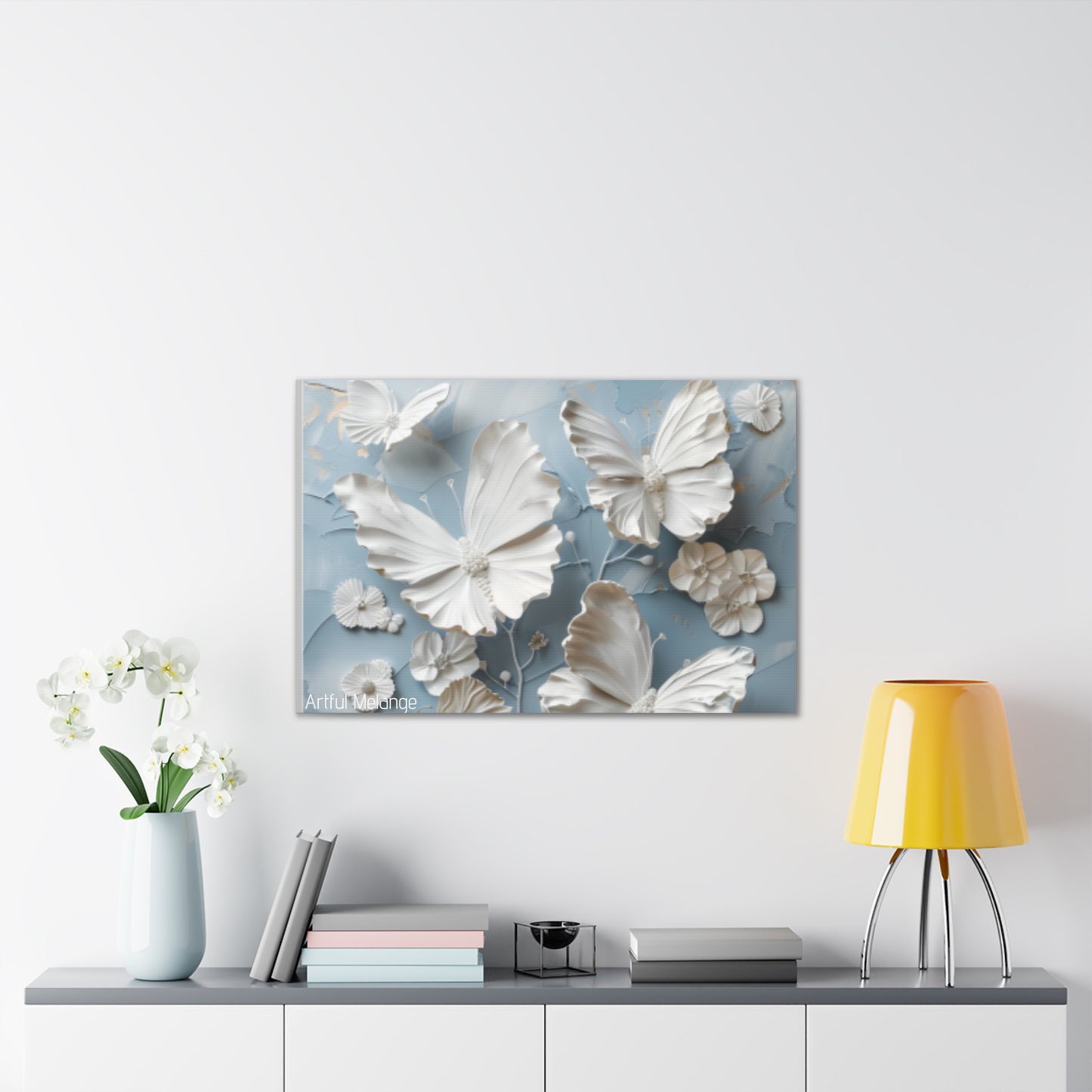 Fluttering Dreams: Butterfly Canvas Print Collection