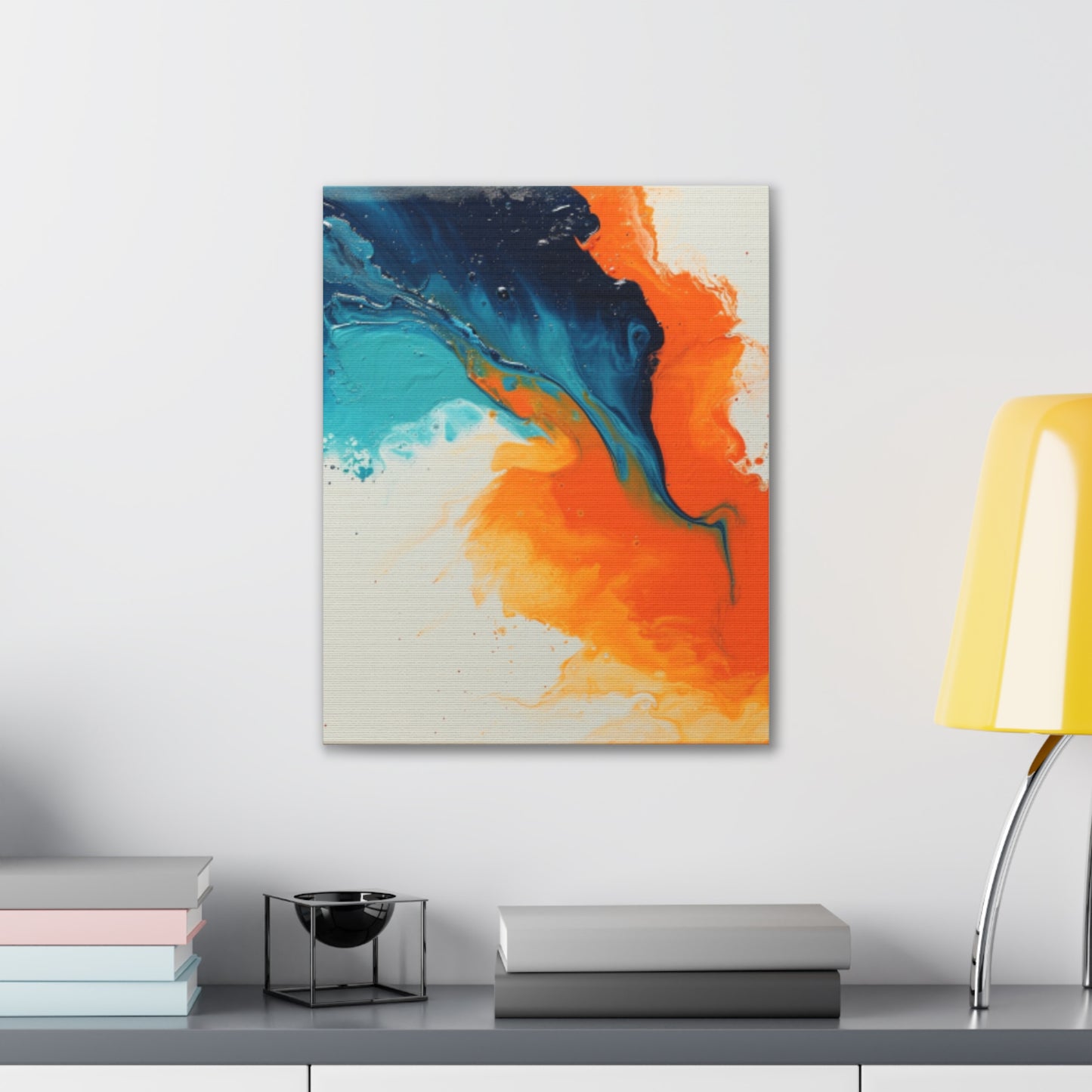 Primary Elegance: A Symphony of Sophistication Canvas Print