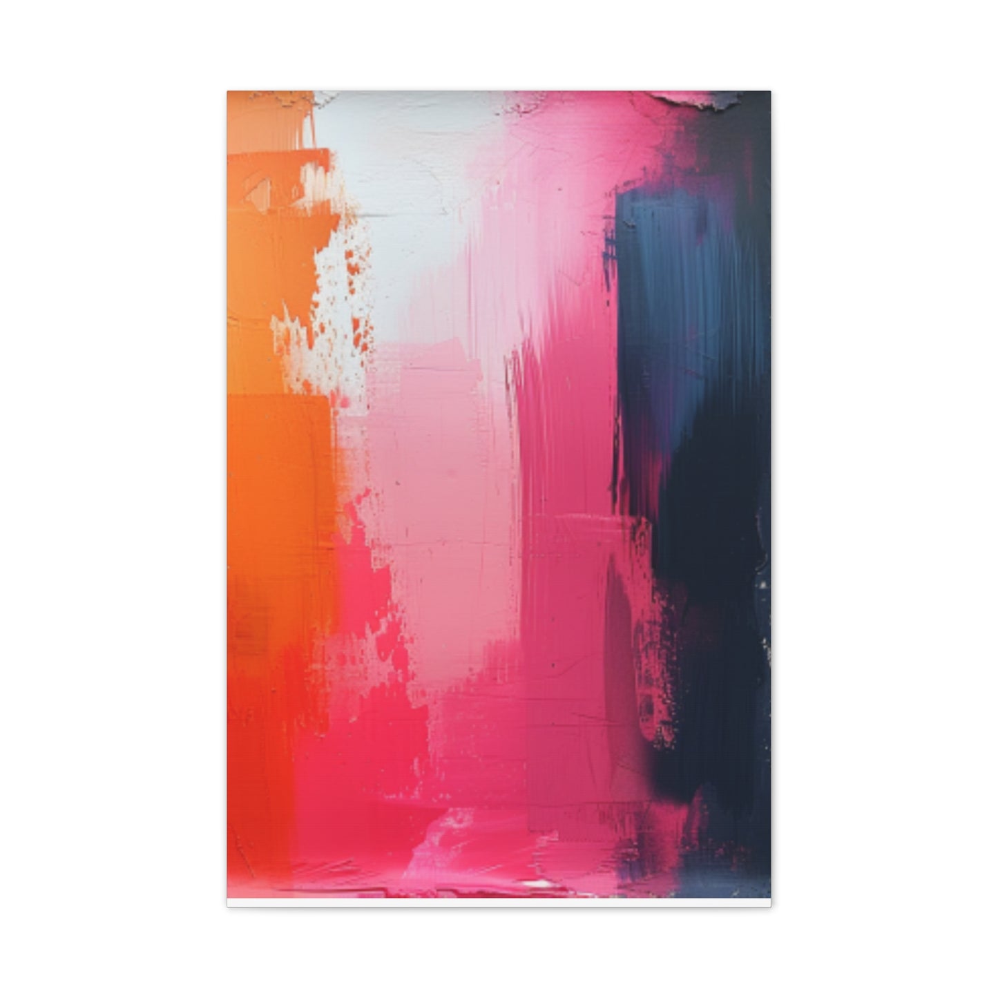 In The Pink: A Symphony of Sophistication Canvas Print