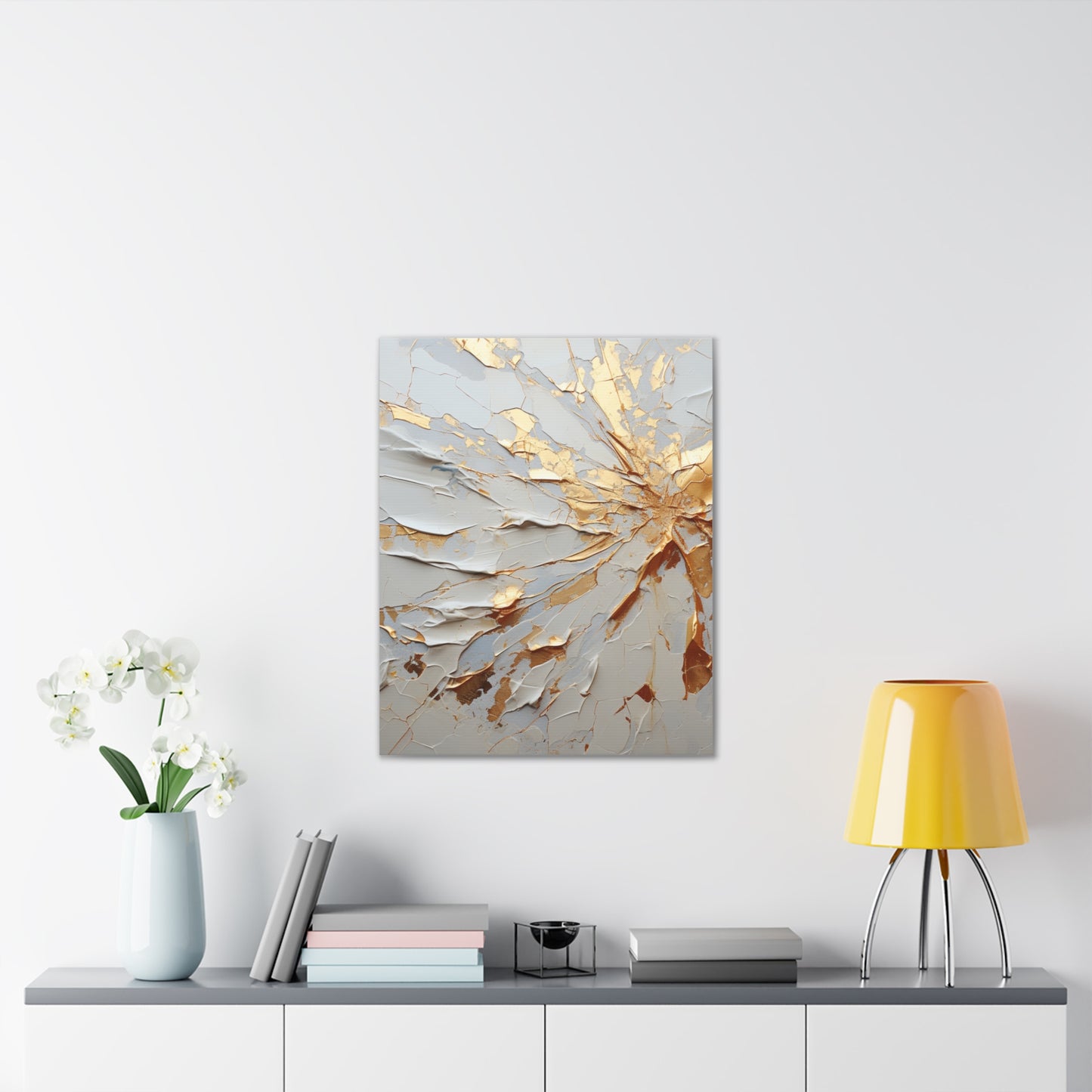 Acrylic Abstract Canvas Print - Richly Textured Artistry