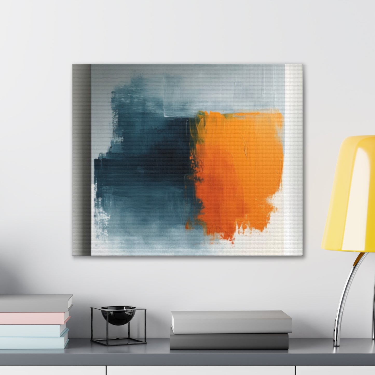 Primary Elegance: A Symphony of Sophistication Canvas Print