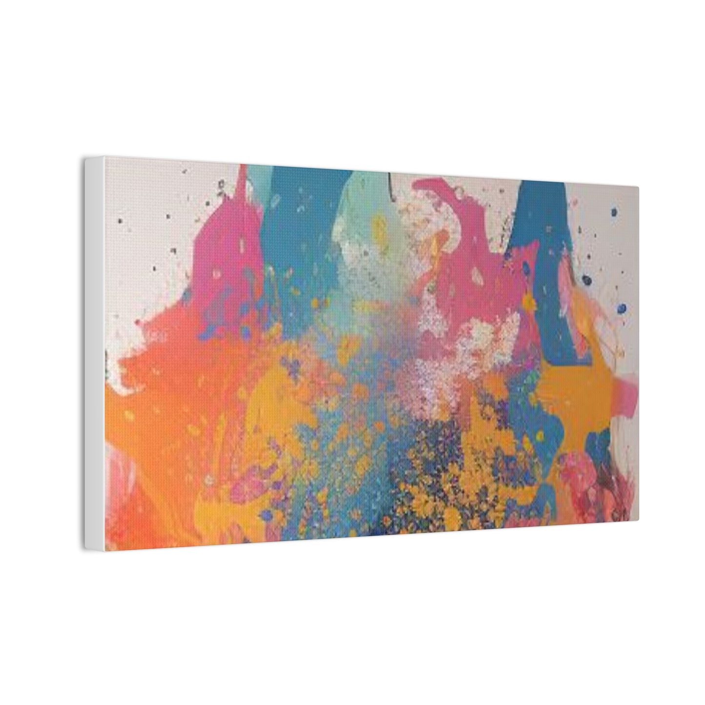 Primary Elegance: A Symphony of Sophistication Canvas Print