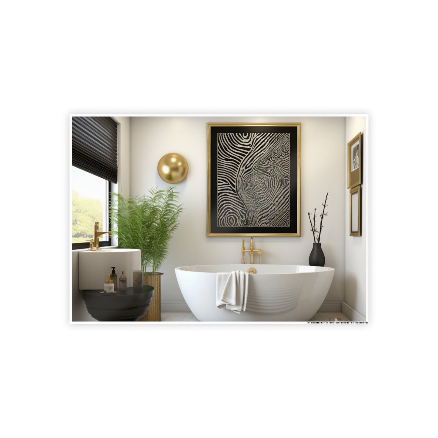 Cultural Elegance Bathscapes Poster Art