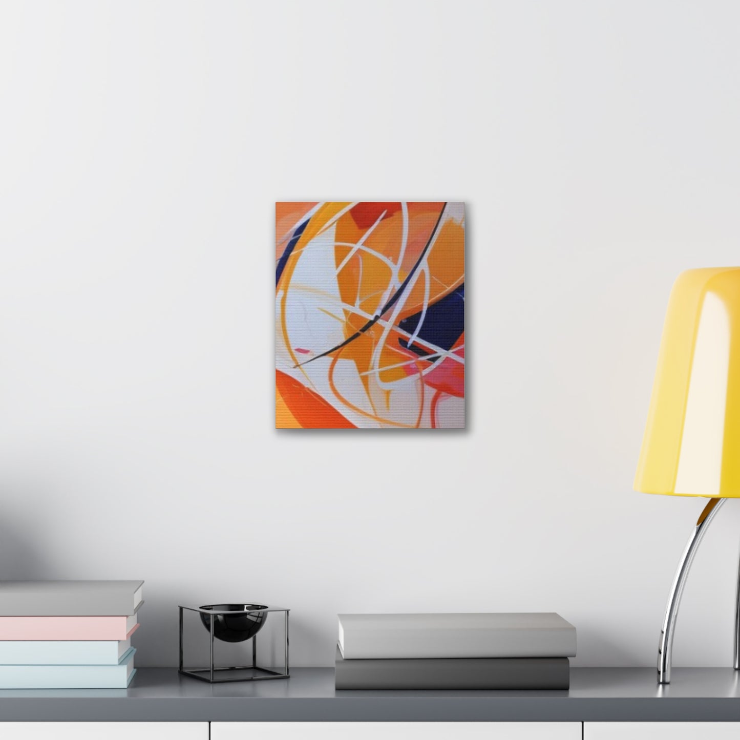 Primary Elegance: A Symphony of Sophistication Canvas Print