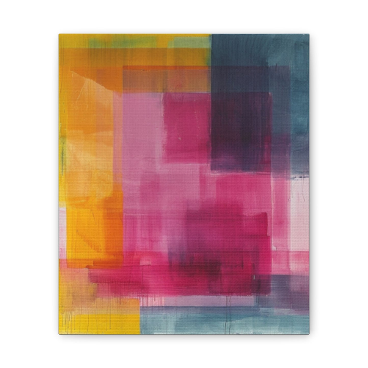 Primary Elegance: A Symphony of Sophistication Canvas Print