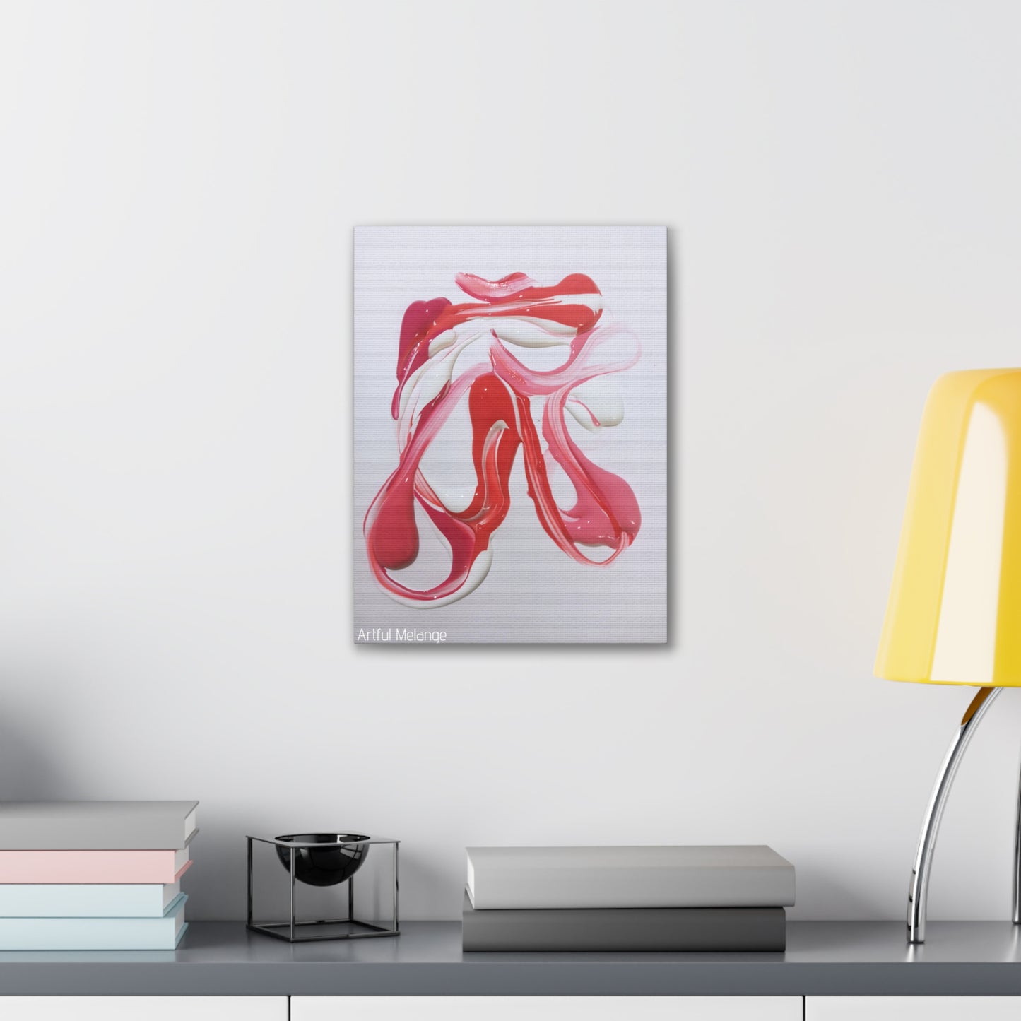 Primary Elegance: A Symphony of Sophistication Canvas Print