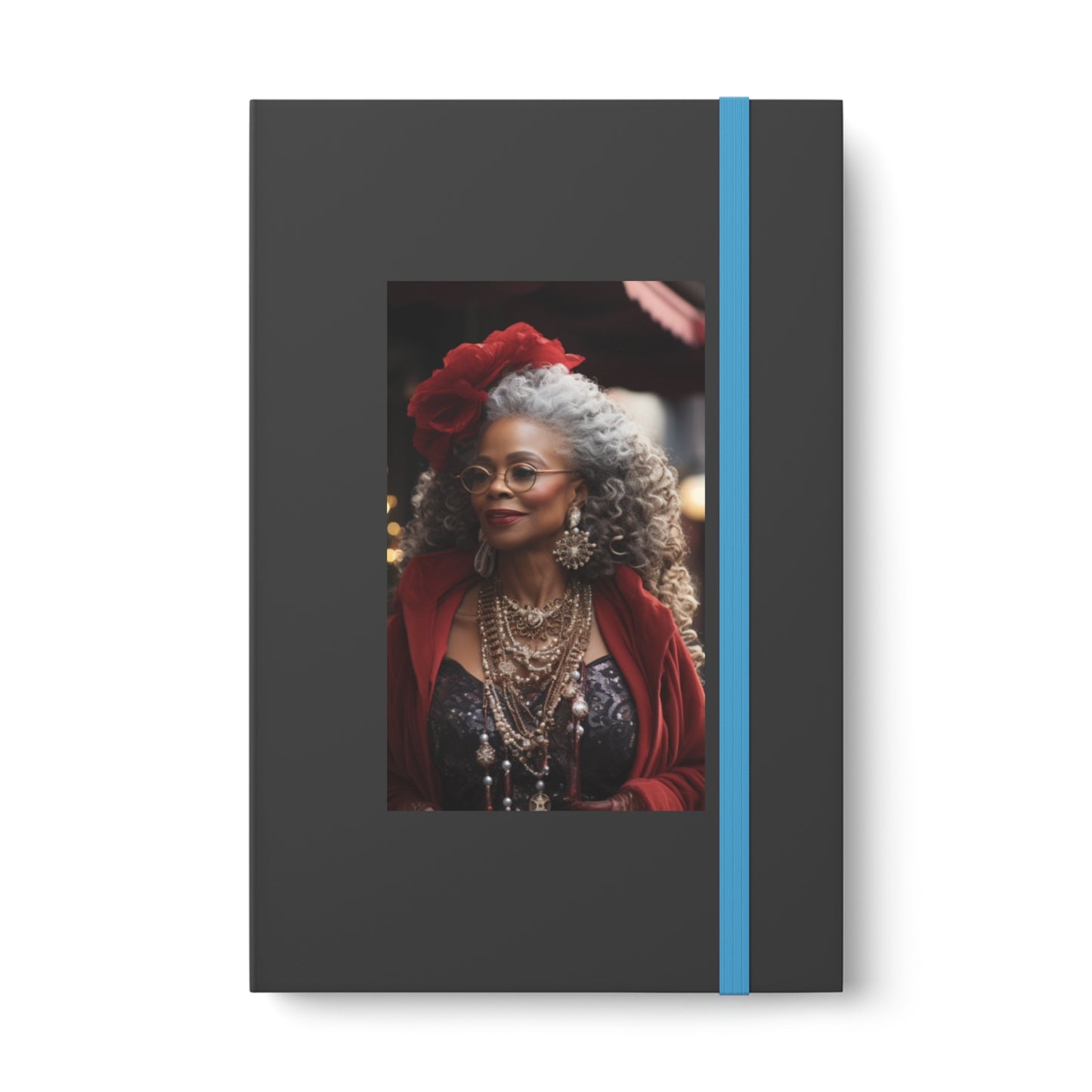 Queen Claus Cover Color Contrast Hardback Journal