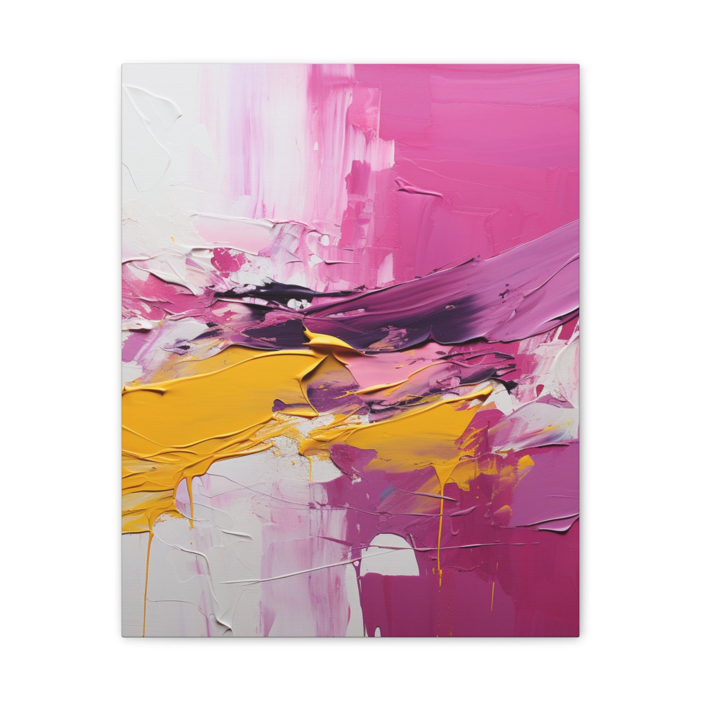 Primary Elegance: A Symphony of Sophistication Canvas Print